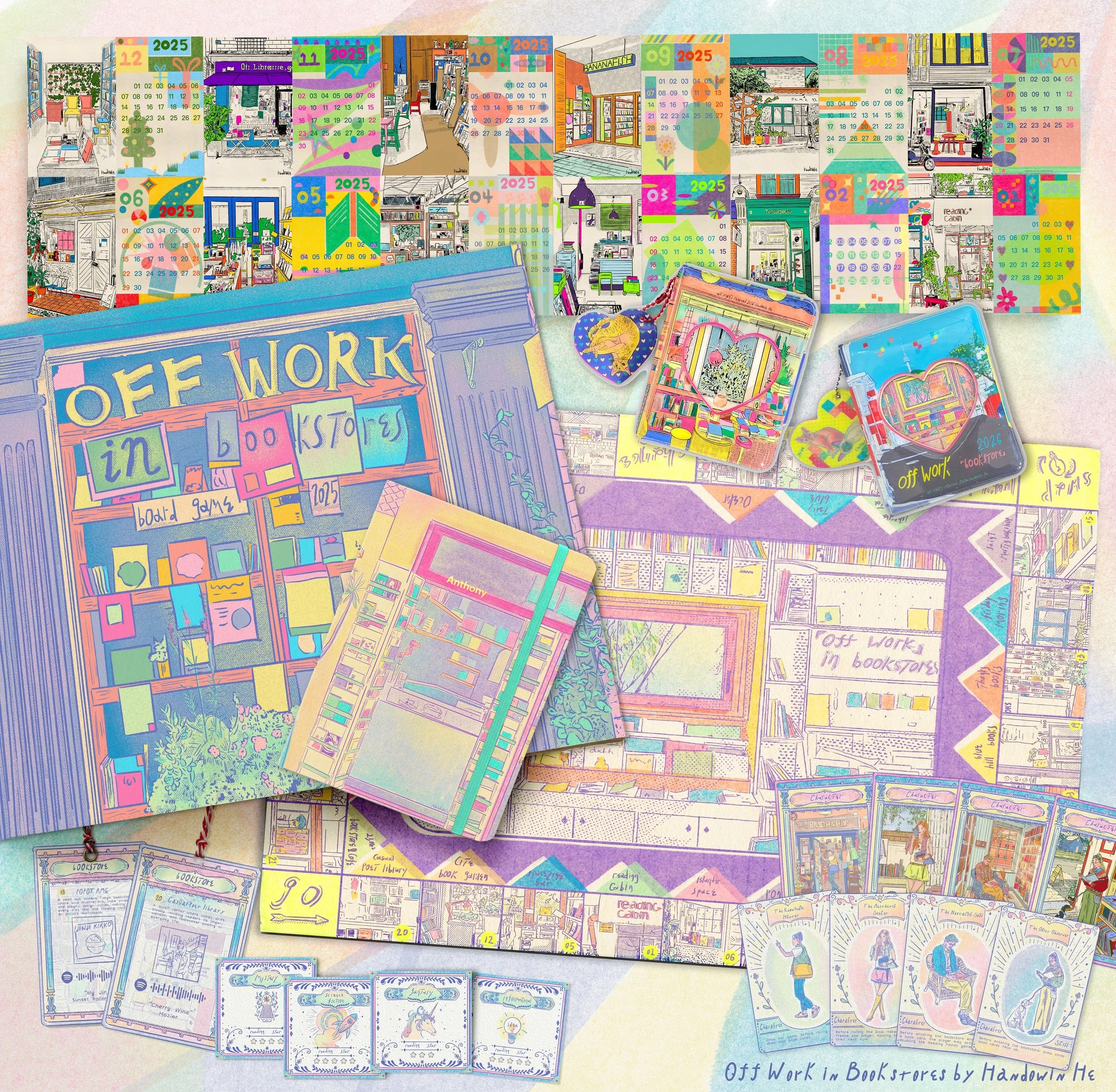 Off Work in Bookstores 