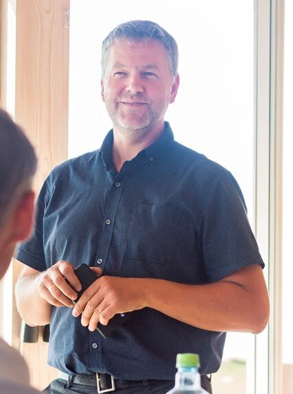 Gjenvalgt. Styreleder i Innakva bedriftsklynge, Trond Rafoss.