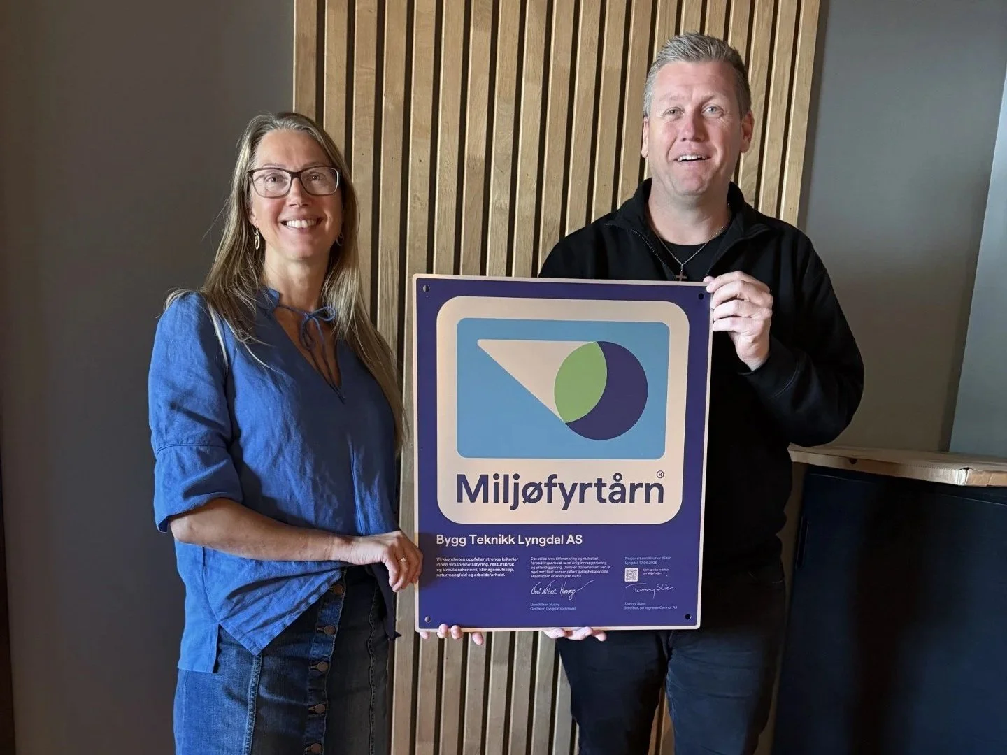 Miljøfyrtårn gir Bygg Teknikk Lyngdal et sterkere kort i anbudskonkurranser