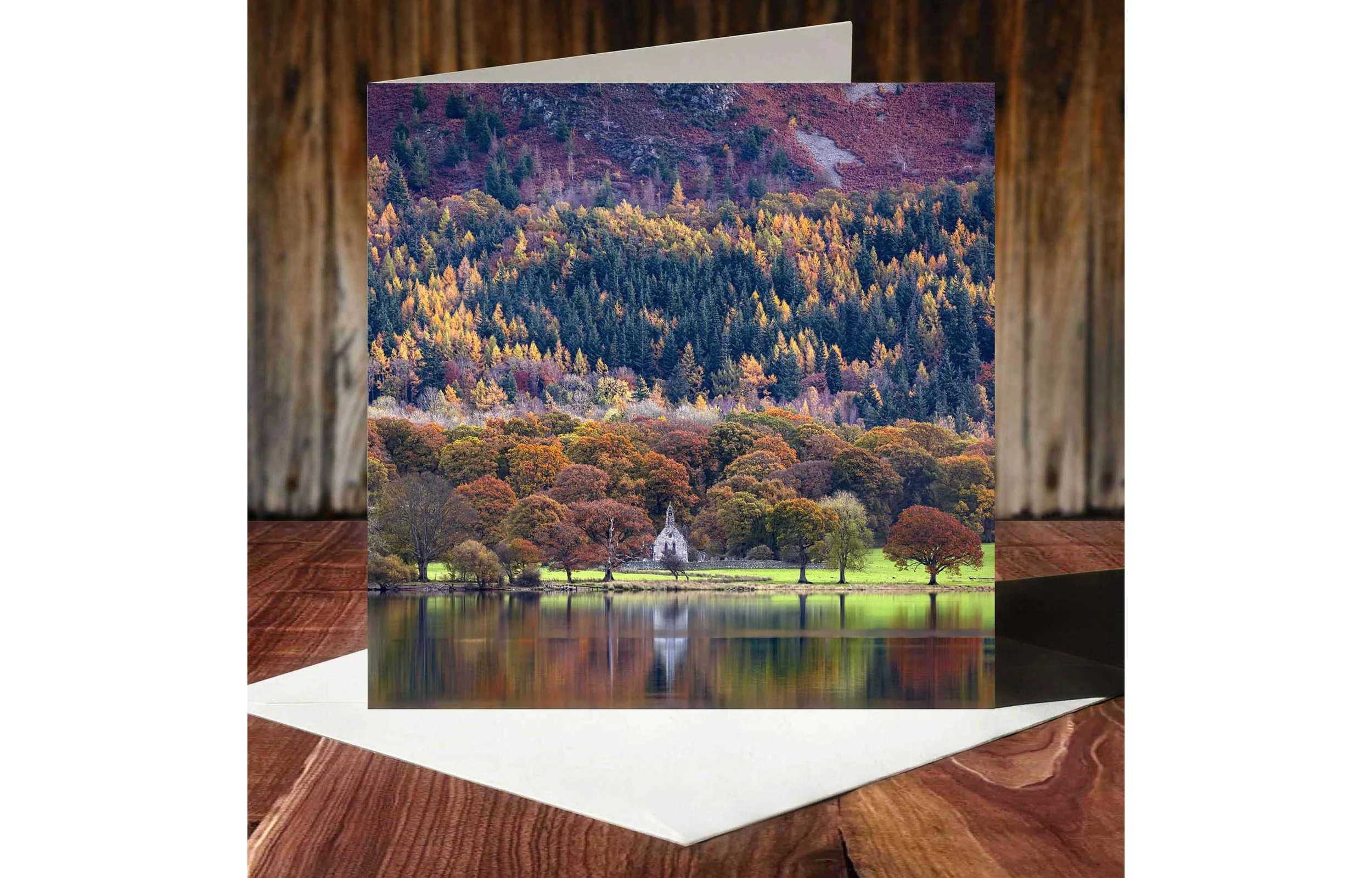 ST BEGAS LAKE DISTRICT GREETING CARD