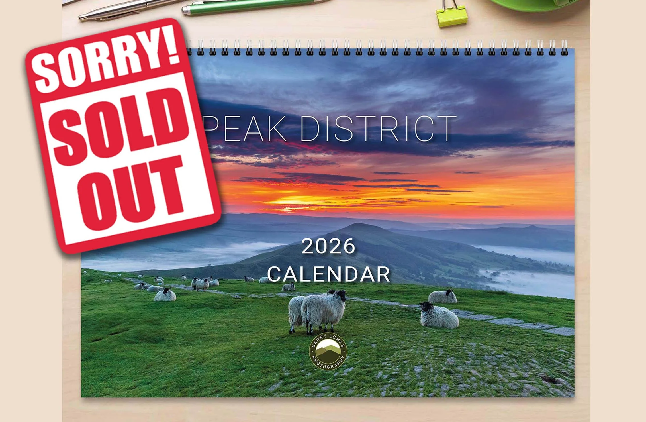 Peak District 2026 Calendar