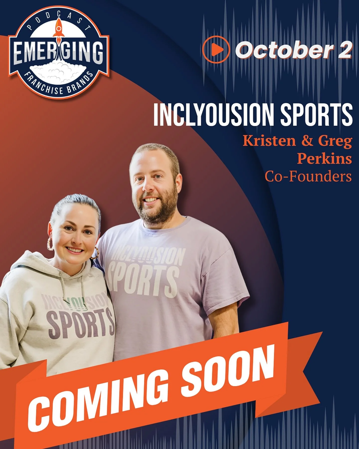 We&rsquo;re so excited to share that we have been invited as a guest on the @emergingfranchisebrands podcast! Speaking with Frank Fiume was a dream come true as he is a wealth of knowledge with his founding and leadership of @i9_sports 

We&rsquo;ll 