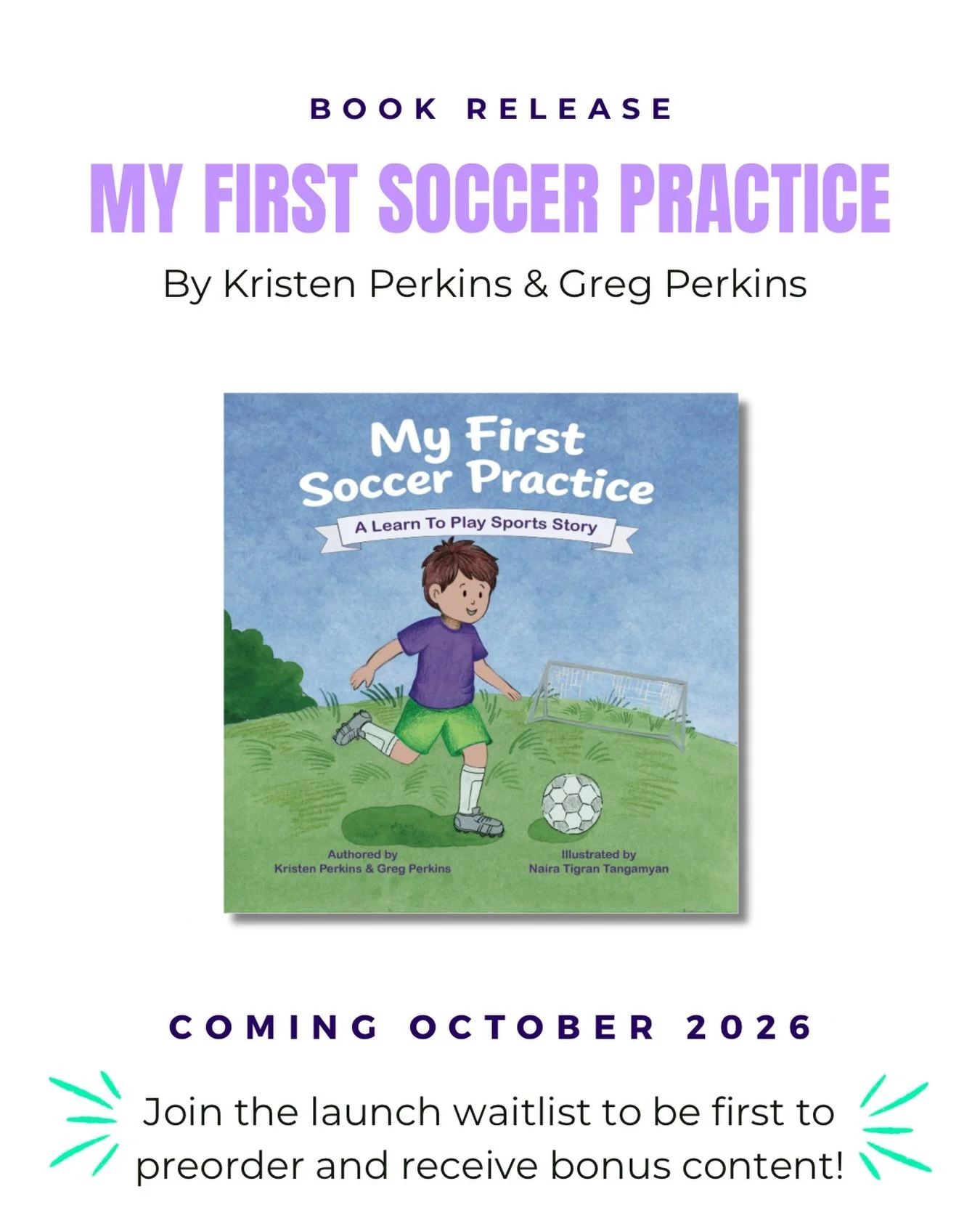 We&rsquo;ve been keeping a BIG secret... ⚽📚

For the last year, we&rsquo;ve been working behind the scenes on something incredibly special, and we&rsquo;re so excited to finally share it with you: our very first children&rsquo;s book!

My First Socc