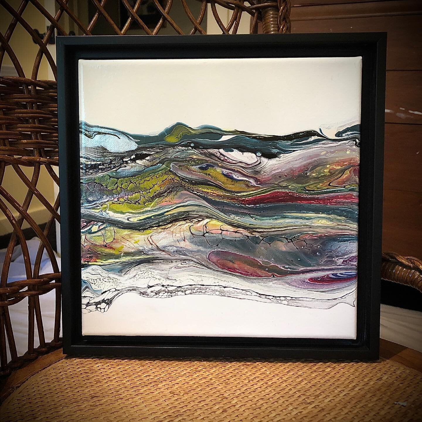 &lsquo;Wave of Contentment&rsquo; is heading to its new home! Thank you, Laura A, for the opportunity to create this for you!