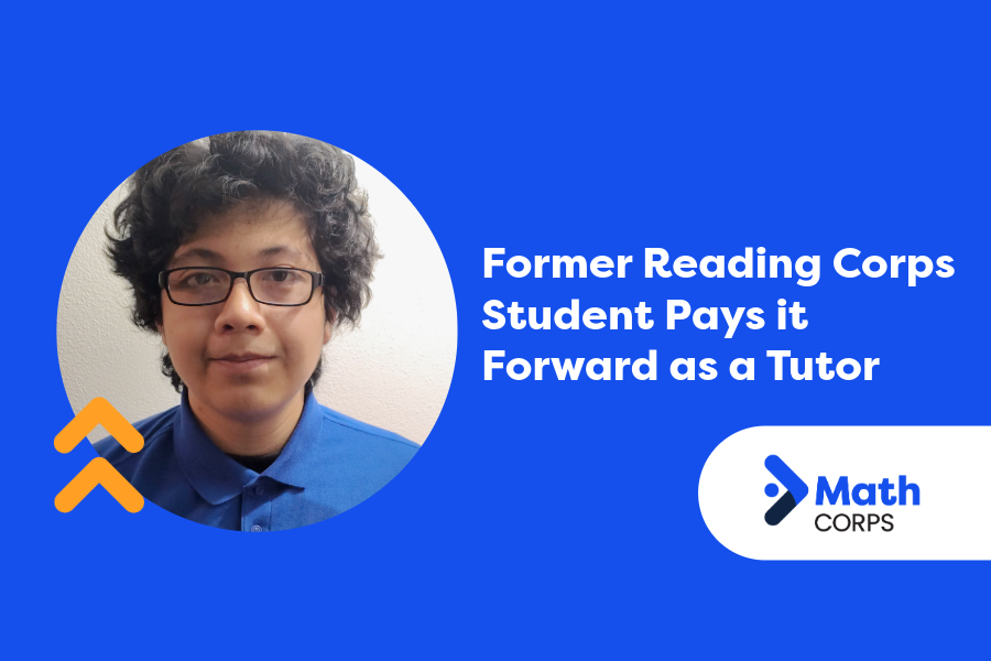Reading Corps Helped Joshua Become a Better Reader — Now, He’s Giving Back