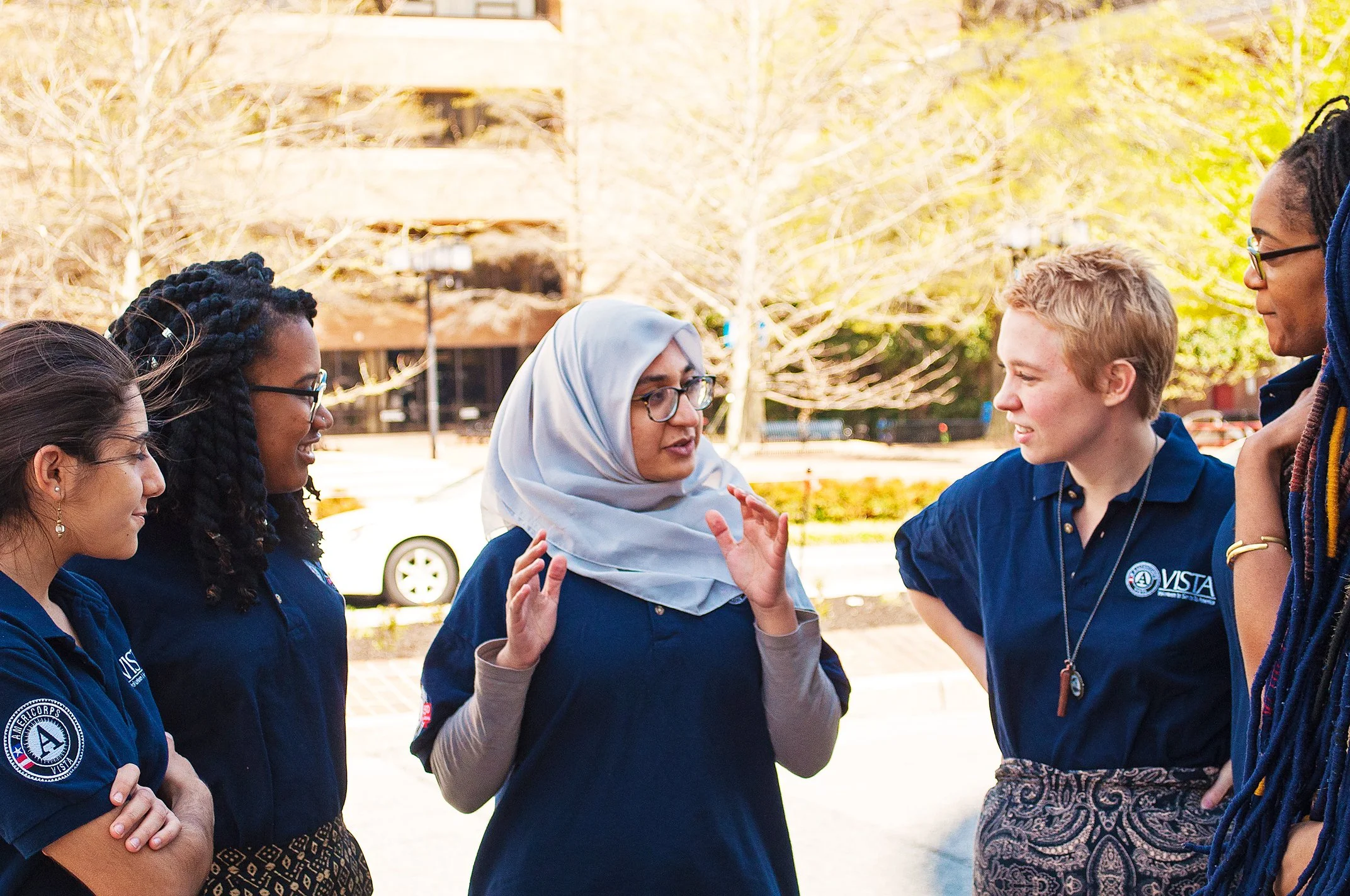 AmeriCorps members from Public Health Corps