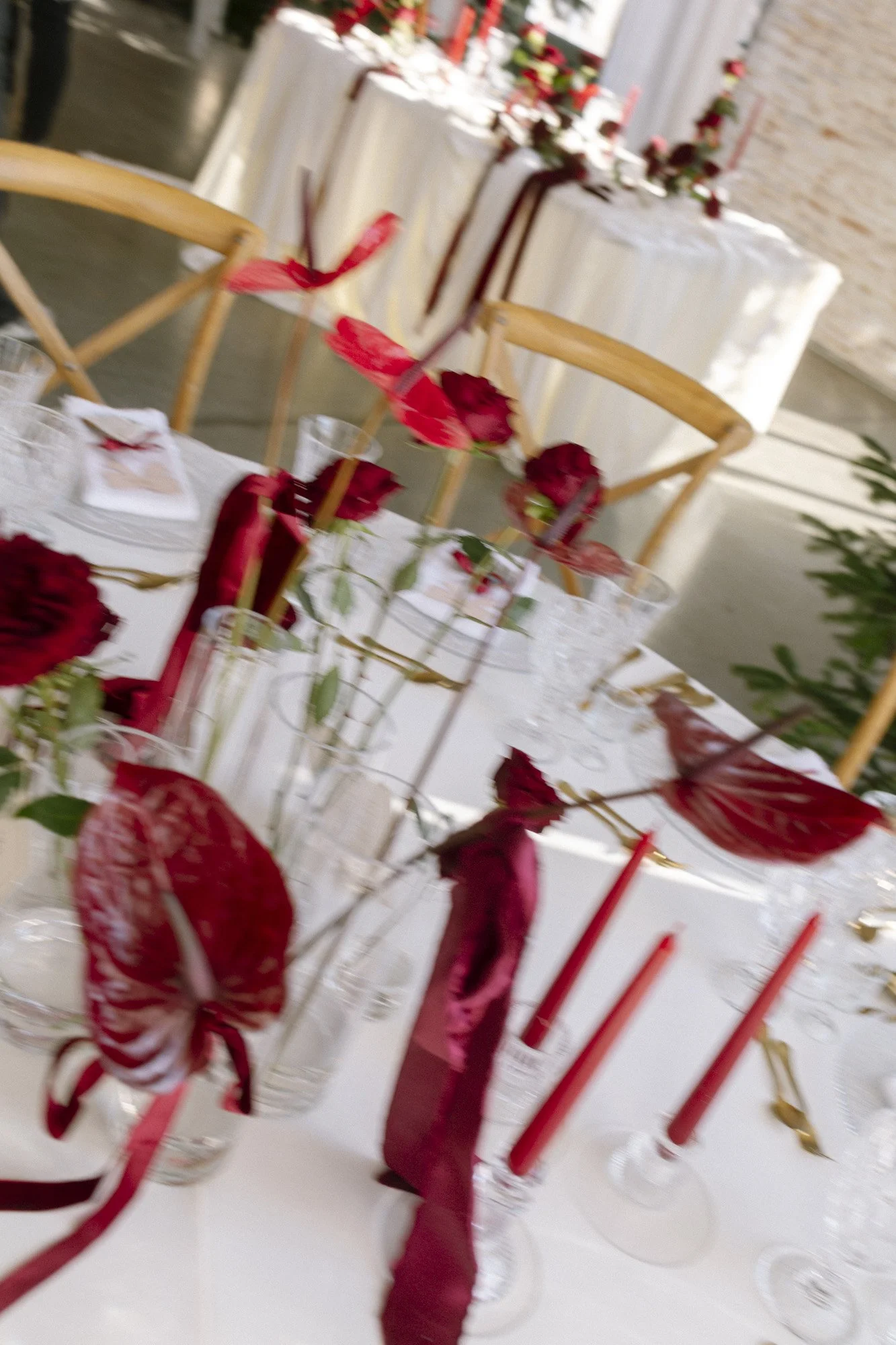 wedding decorations at villa love in krakow