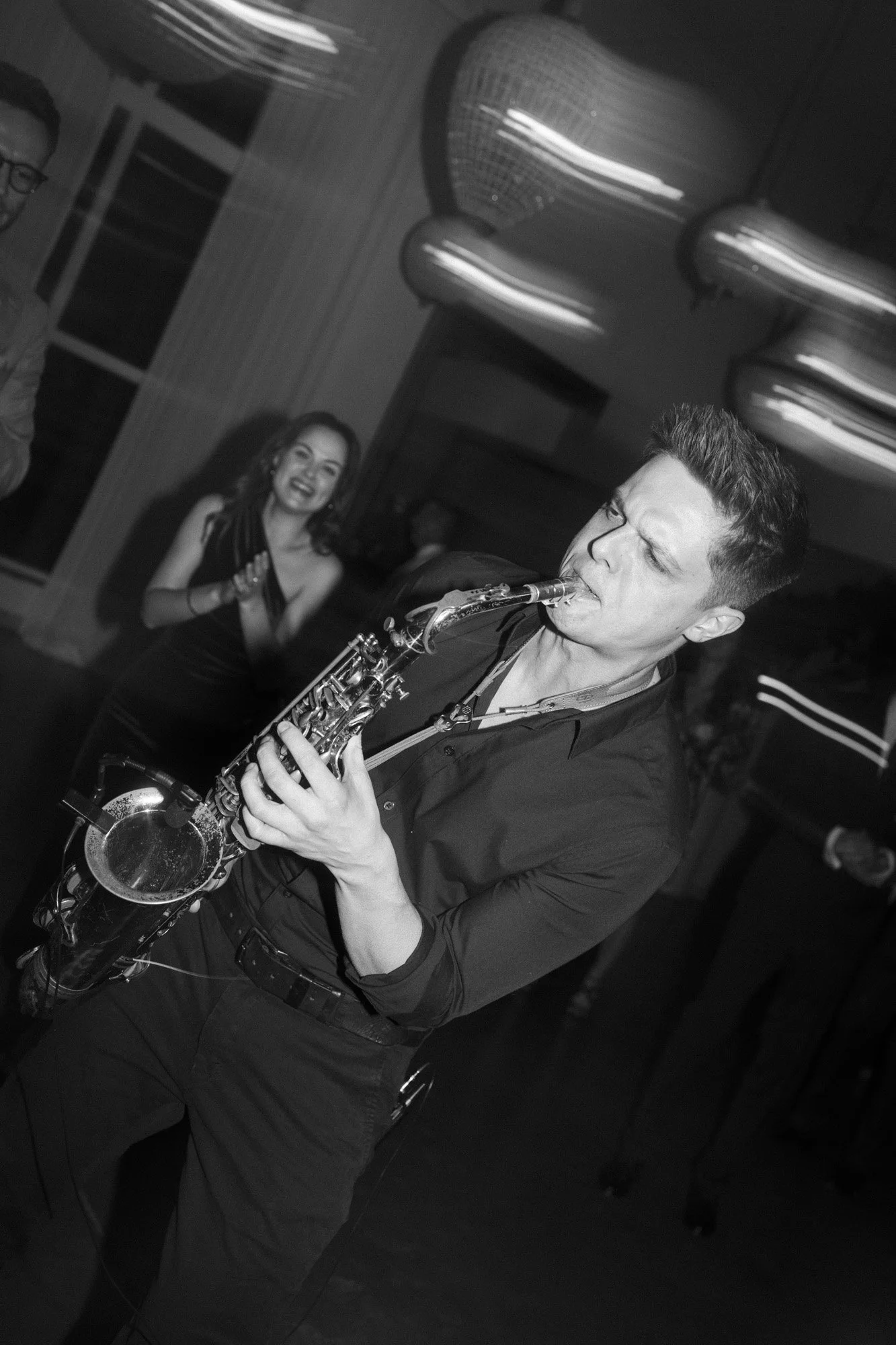 reception at villa love wedding