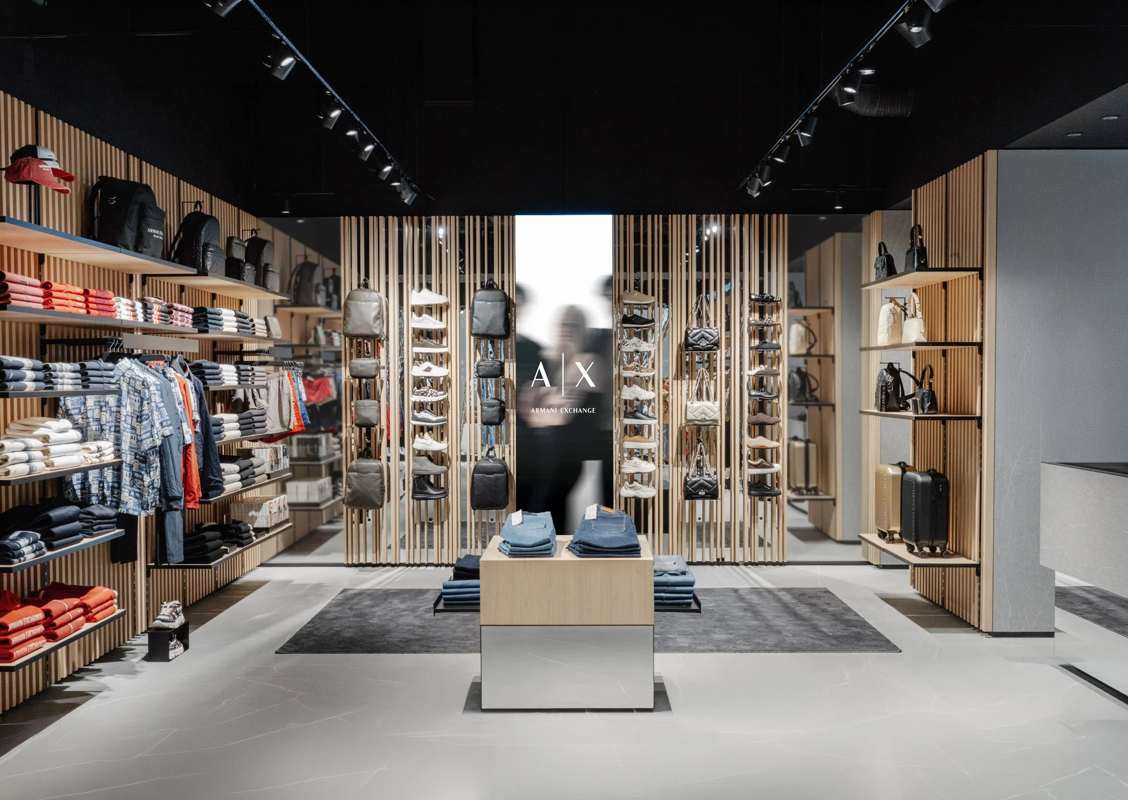 A|X Armani Exchange Opens Its First Store in Prague