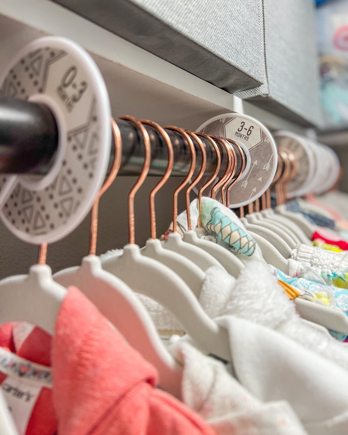 Babies grow fast and quickly outgrow clothing sometimes before they even get the chance to wear something. You want to have easy access to the next size up in clothes and not have to constantly be checking tags to see what size something is. Clothing