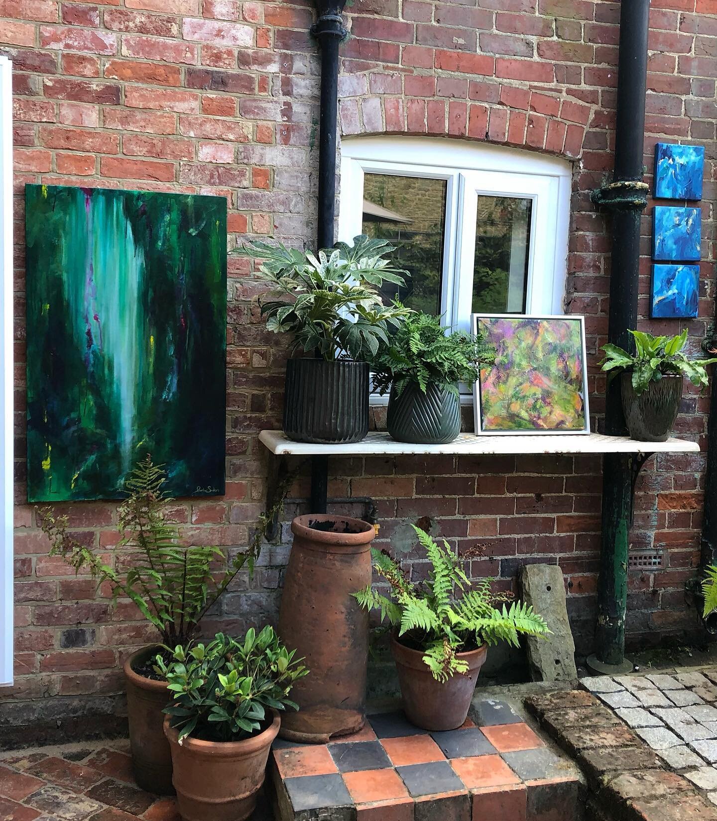 It was a pleasure to welcome such lovely local artists, residents and friends to my open studio yesterday - thank you so much to all that came along, for all the wonderful comments and chats, and to those that helped make it all come together - thank