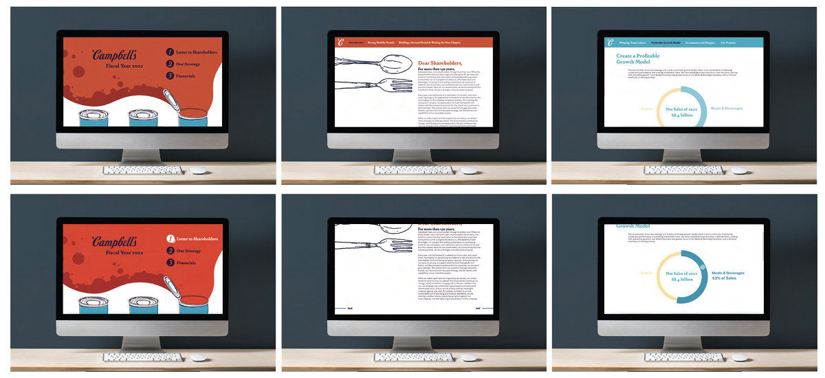 Digital Report Mock-Ups
