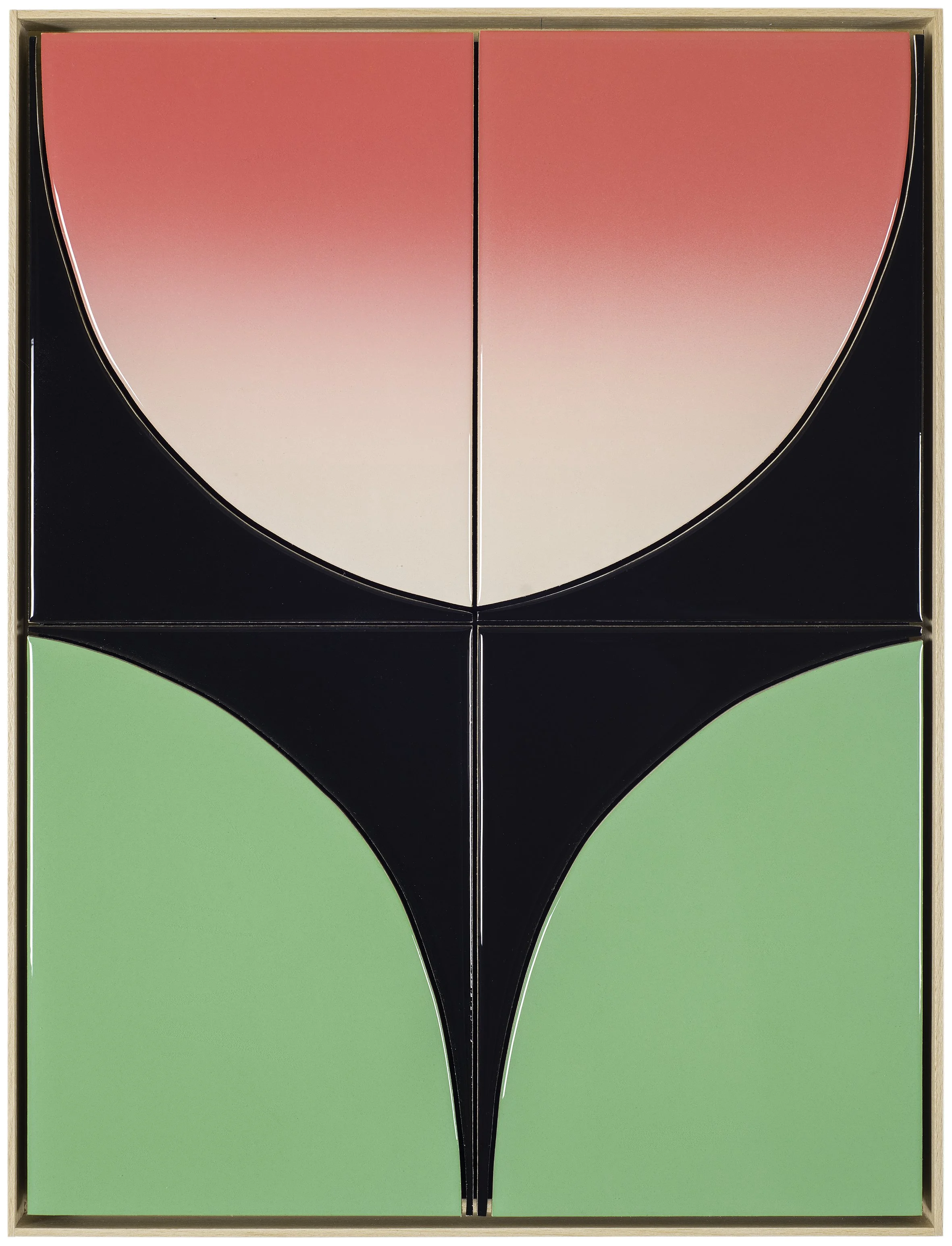 Anya Triestram, 2025 Grietje Harz Linoldruck MDF, 42x32cm