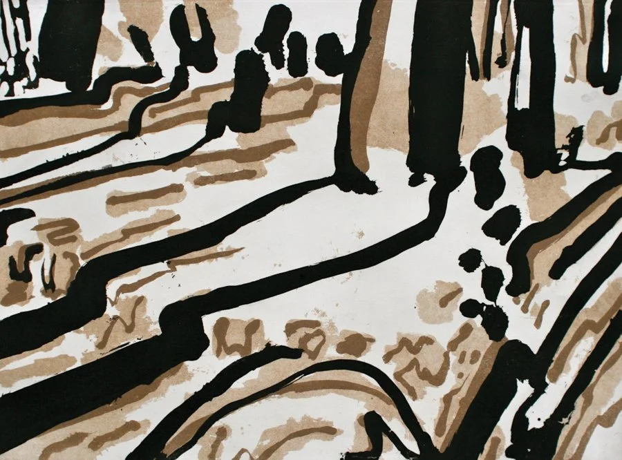 Frangi Giovanni, Allegro from Estate in Città 2011, Etching_and aquatint on BFK Rives paper Edition of 50, 3, EA 20, EA 56x76 cm, signed and numbered