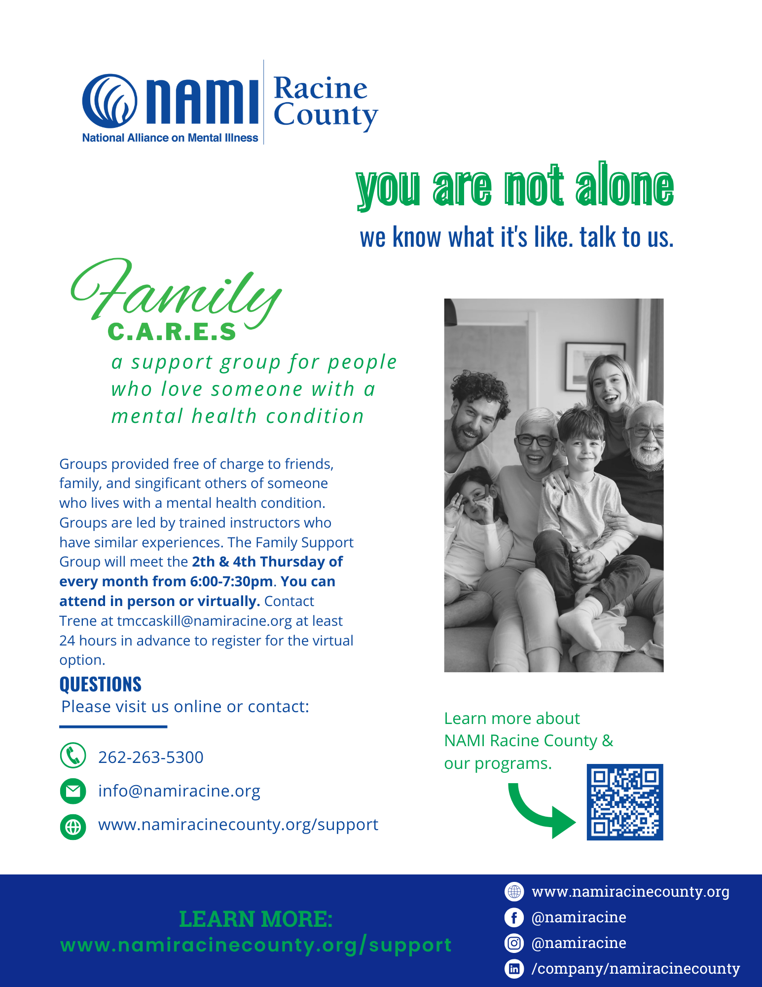 Family CARES Support Group — NAMI Racine
