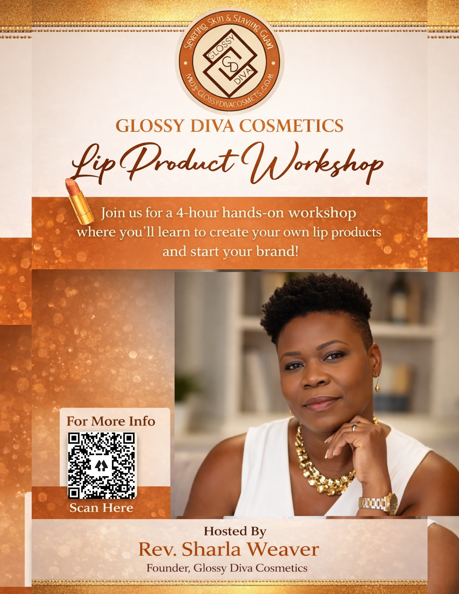 Glossy Diva Cosmetics: Lip Product Workshop