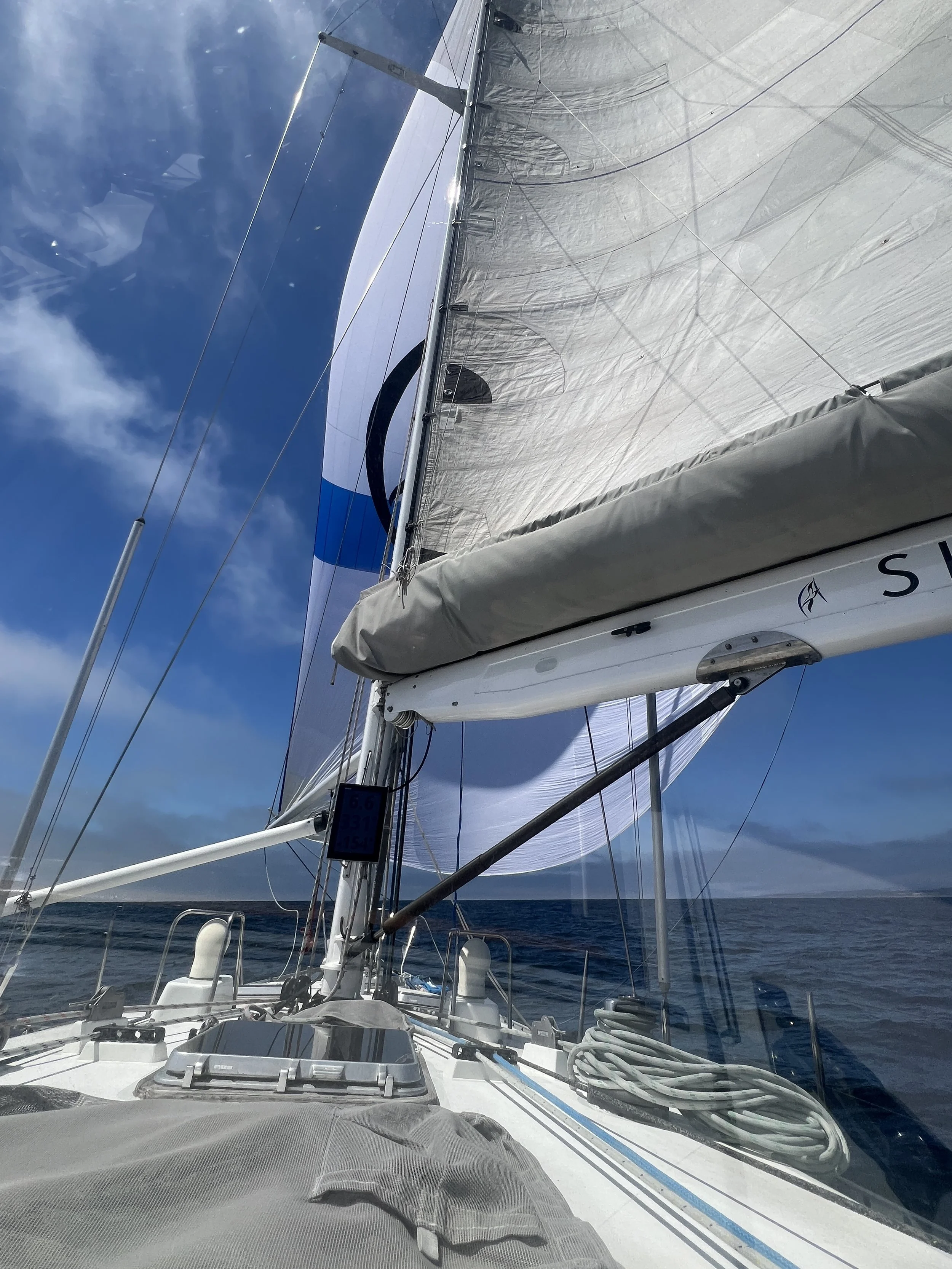 Downwind Up the Coast