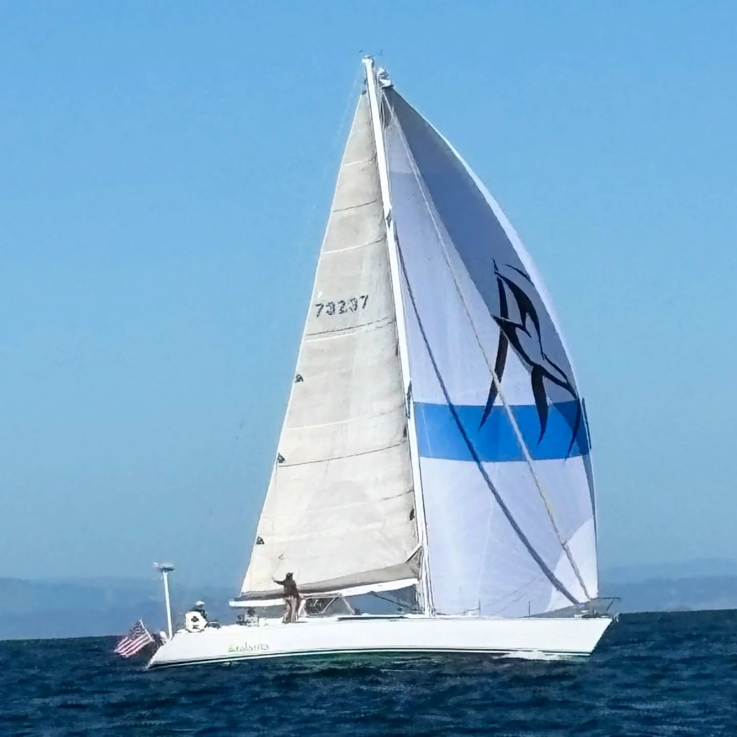 Come sail this beauty up and down the coast! ⛵️
.
Atalanta will head from Monterey to San Francisco Bay and back, with an overnight stop in Sausalito. 🌅🌙
.
Join the fun! 💦
.
July 12-13. 🔗 in bio for more info
.
.
.
#offshoresailing #coastalsailin