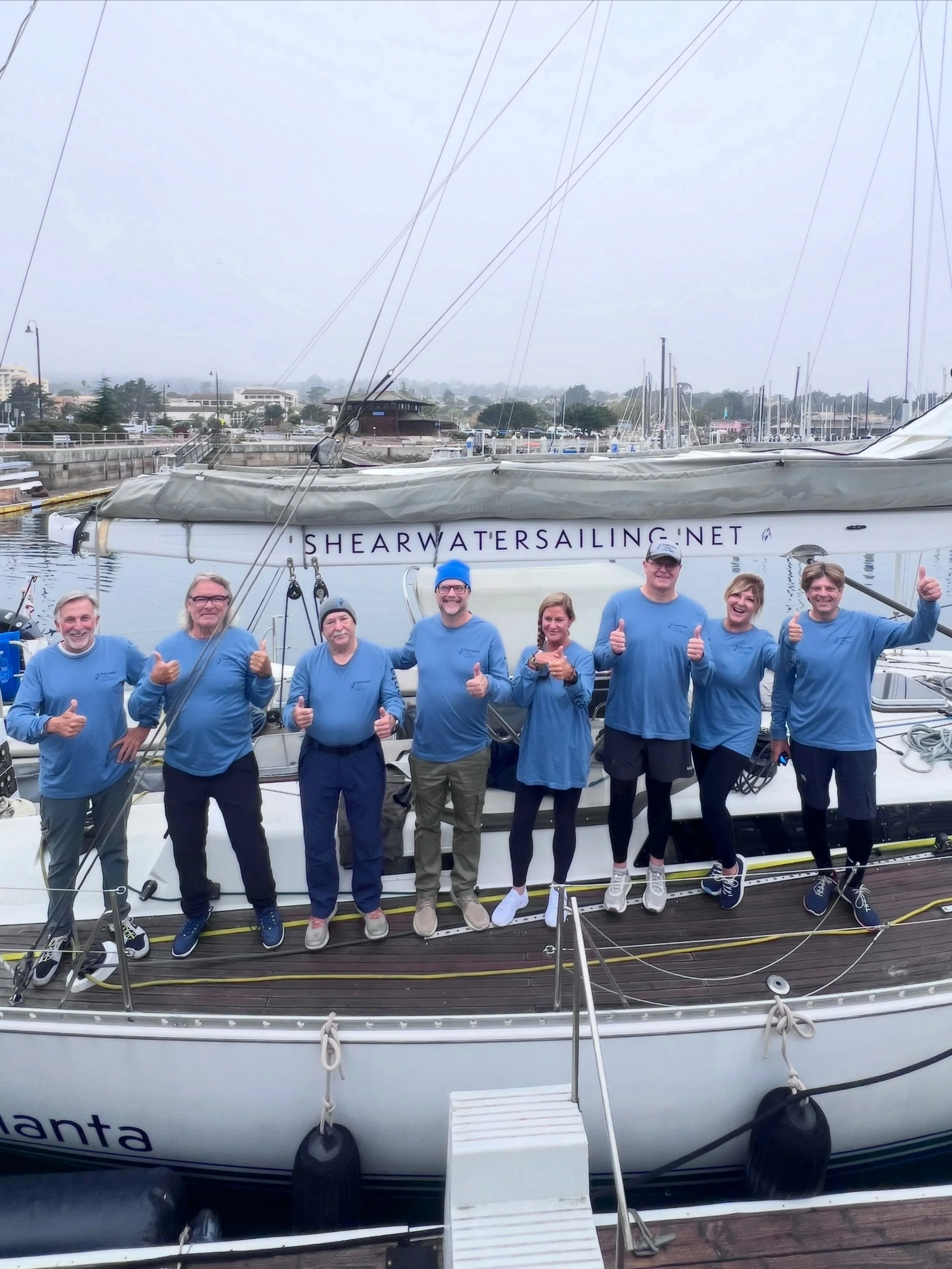 Selects from Pacific Crossing Leg 1, California to Hawaii, August 2026. ⛵️ 
So grateful for this group of extraordinary humans who made the commitment to join an epic 2,200 nautical mile blue water voyage. 💦 
13 days and 12 hours from Monterey to Ho