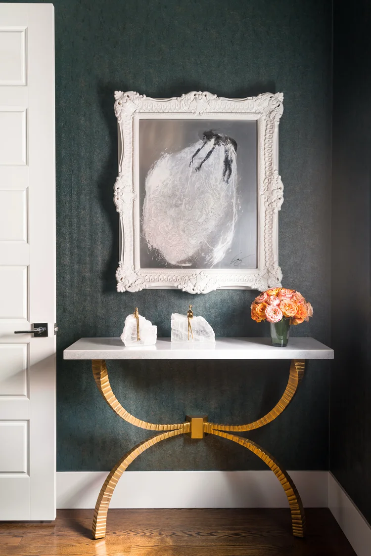 Forsyth Powder Room — Wolff Interiors