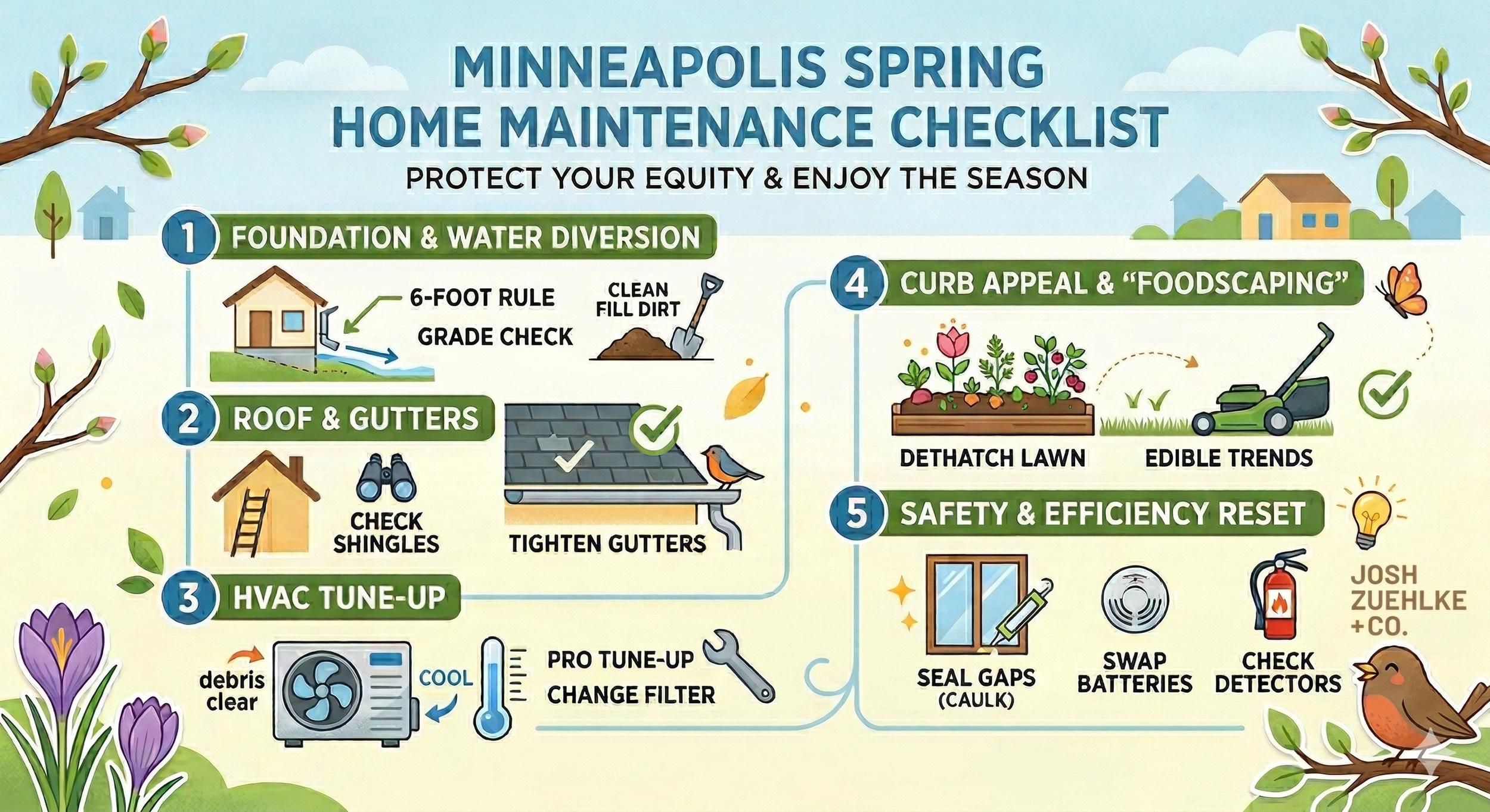 The Minneapolis Spring Home Maintenance Checklist: Protect Your Equity