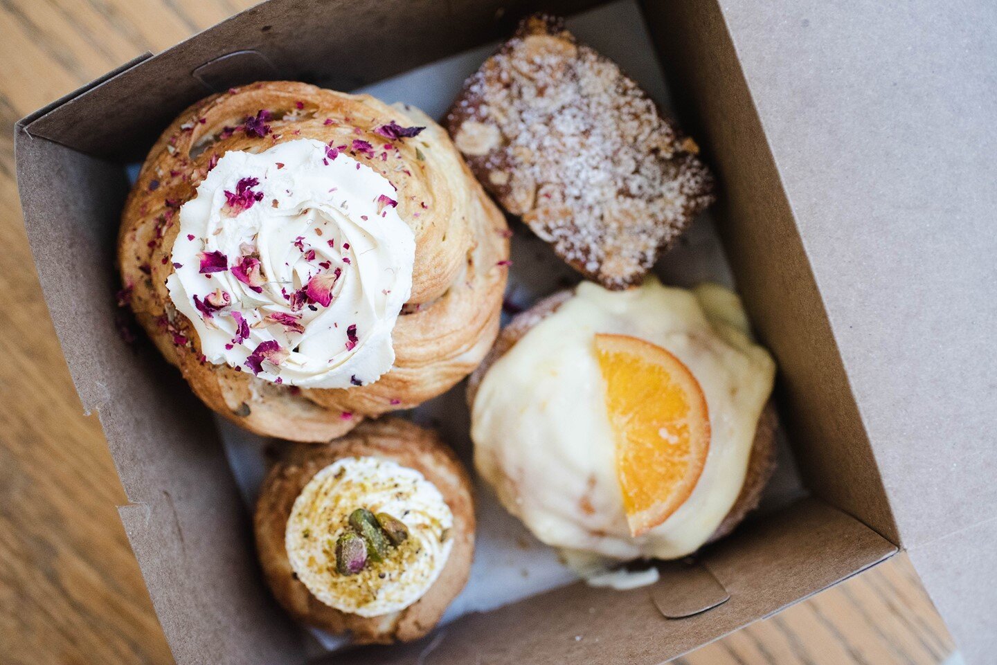 A monthly pastry subscription!?! Say more right now!⁣
⁣
Every month you can get a box of pastries and sweets crafted and created by our incredible pastry chefs. Its a great monthly treat for you, your family, or even for the office! Sign up before Ju