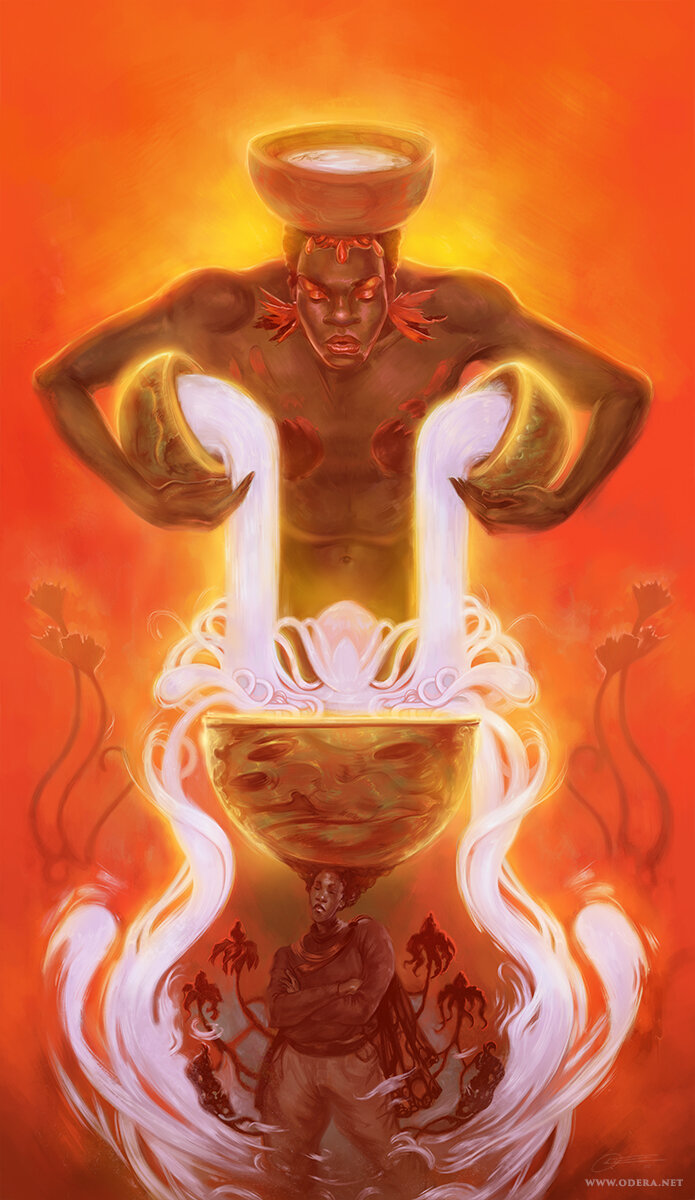 Odera Igbokwe - Four of Cups - 1200px 72dpi final.jpg