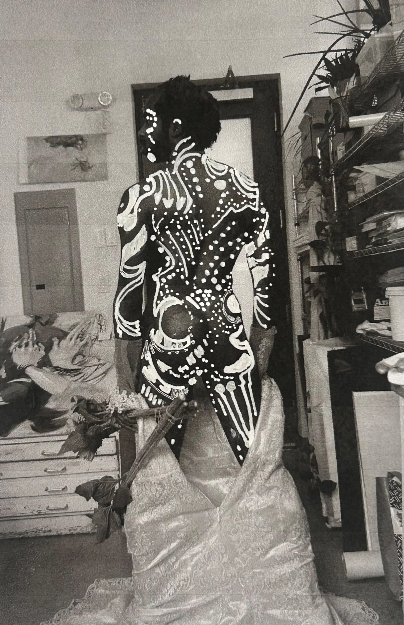 I've been playing around with drawing on top of photos. Not sure if bringing a body painting tradition fits into this event, but something to consider