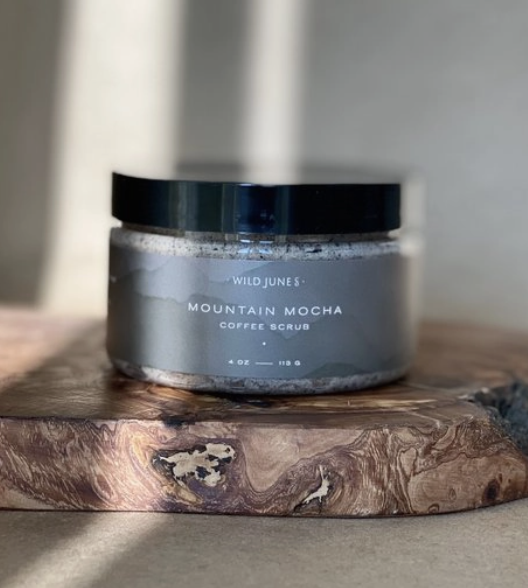 Mountain Mocha All Natural Coffee Scrub by Wild June Co
