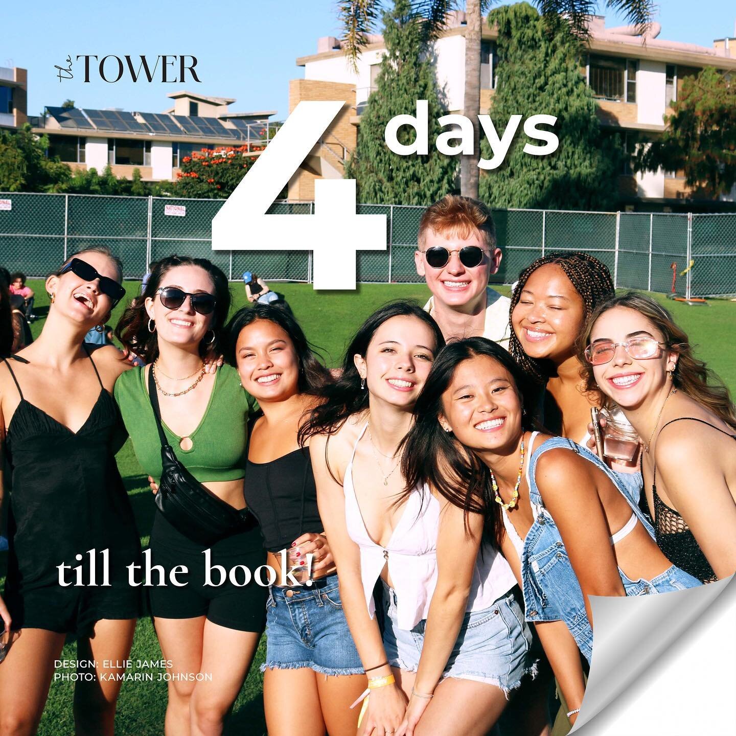 Just 4 days until the 2023 Tower Yearbook reveal! Distribution is just around the corner! Don&rsquo;t forget to check out our distribution dates!

Photo: Kamarin Johnson | Tower

For more information about distribution, visit our website or click on 