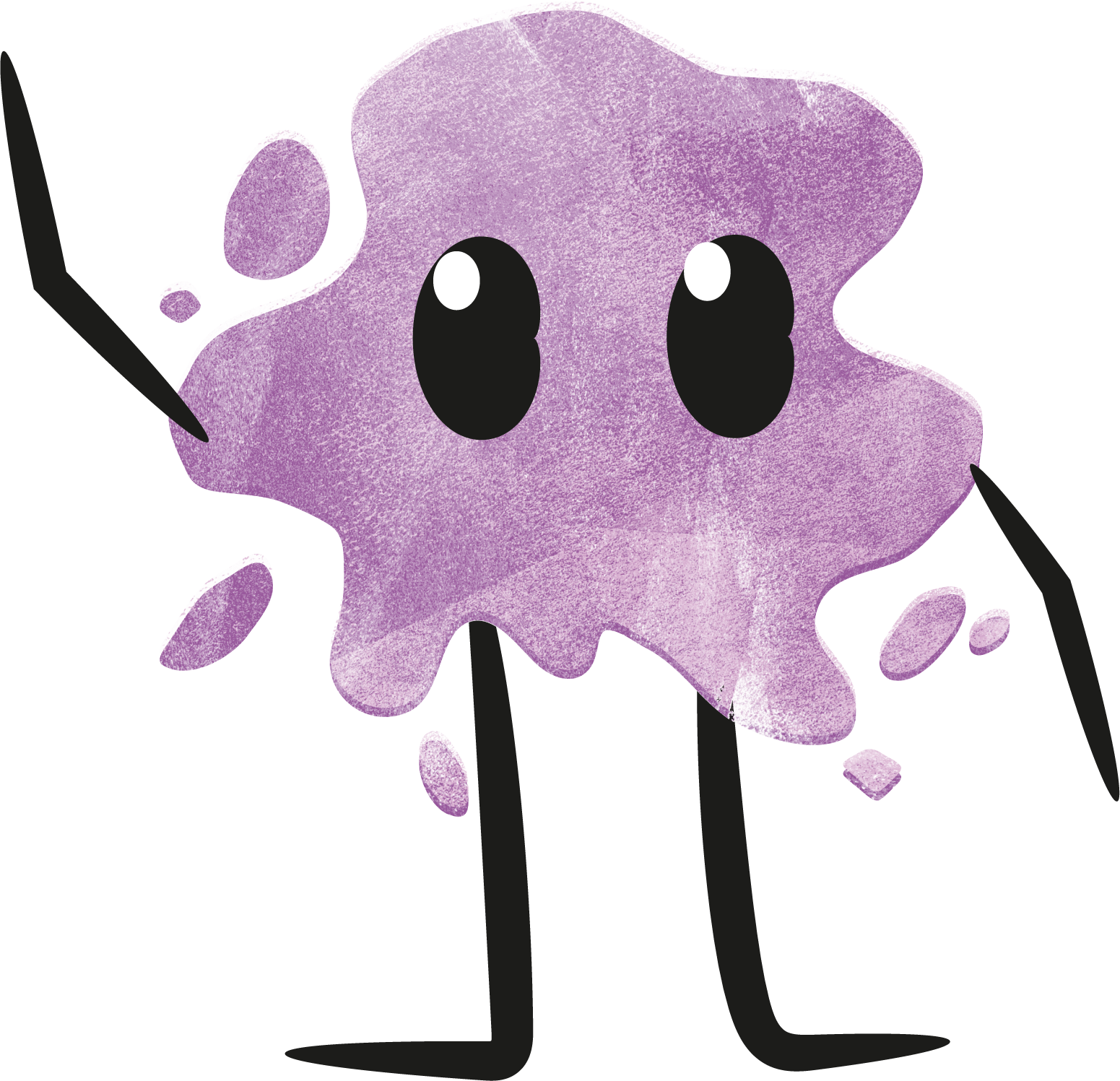 Inky, the Inkwell mascot illustration