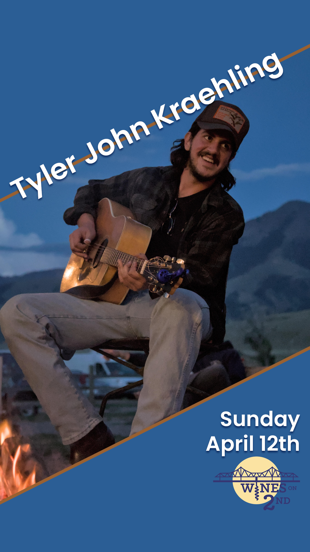 Tyler John Kraehling w/ guest Peachy Rain and The Warm Regards