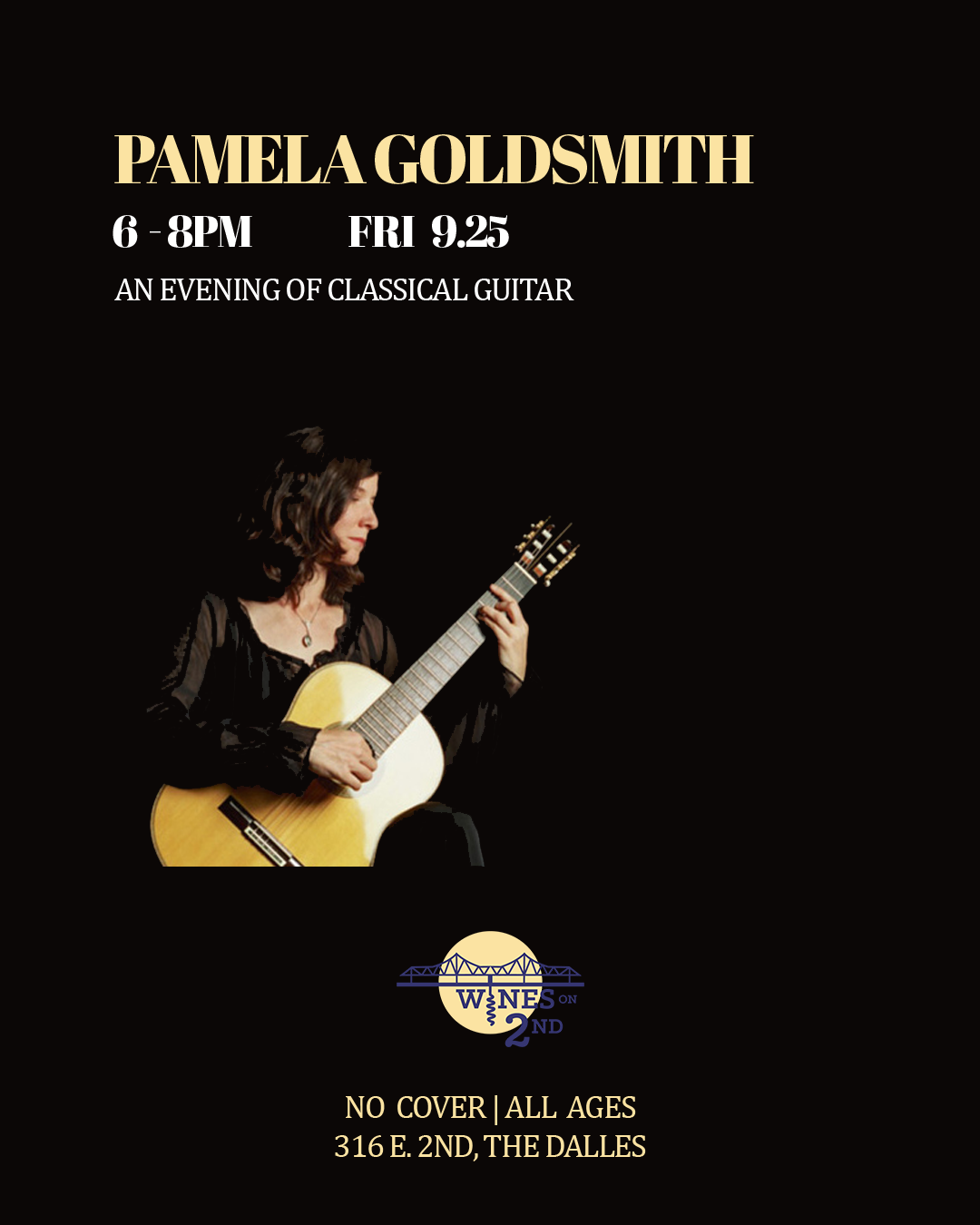 Classical Guitarist Pamela Goldsmith