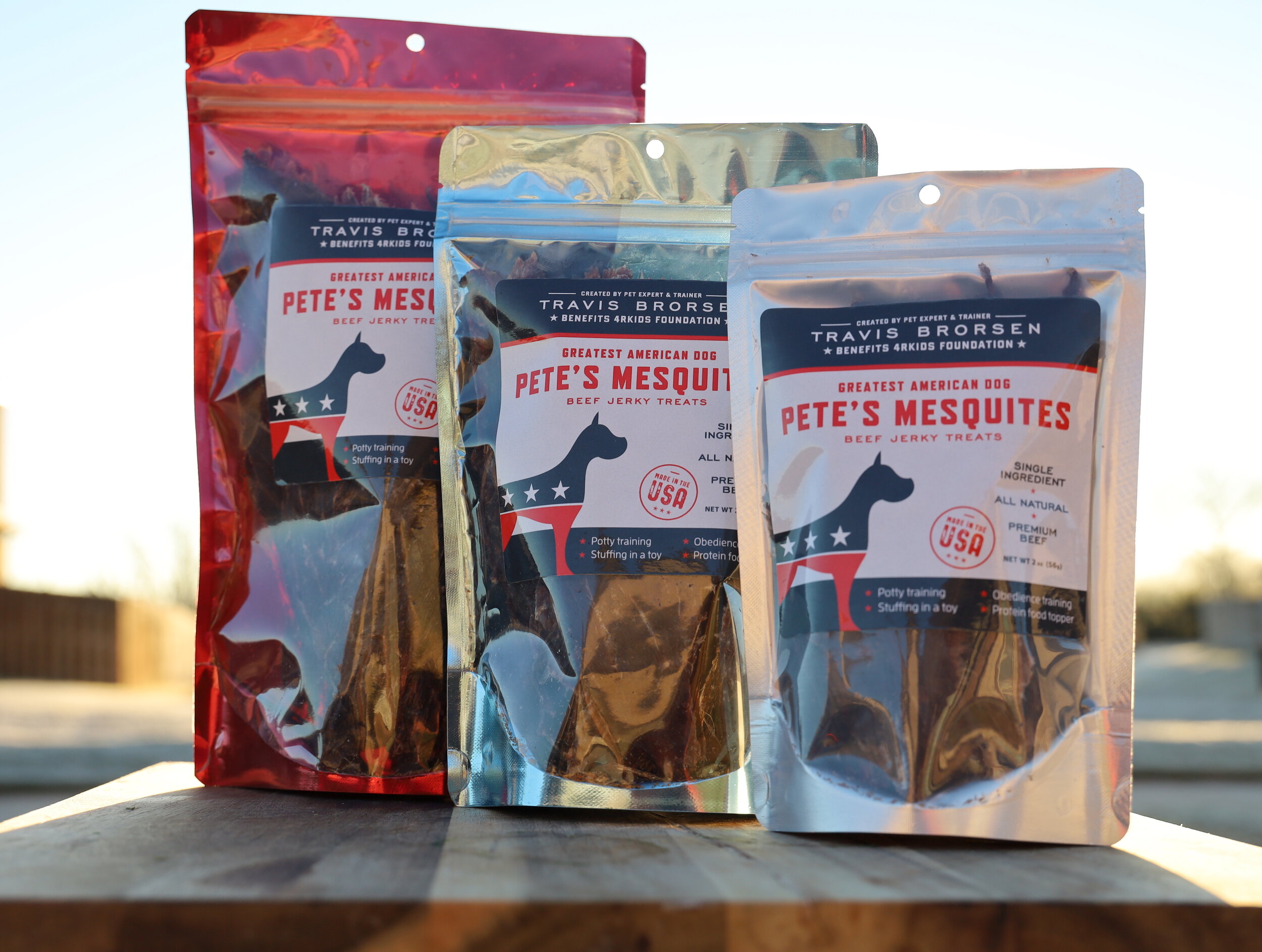 Pete's Mesquites All Natural, Premium Beef Jerky Treats
