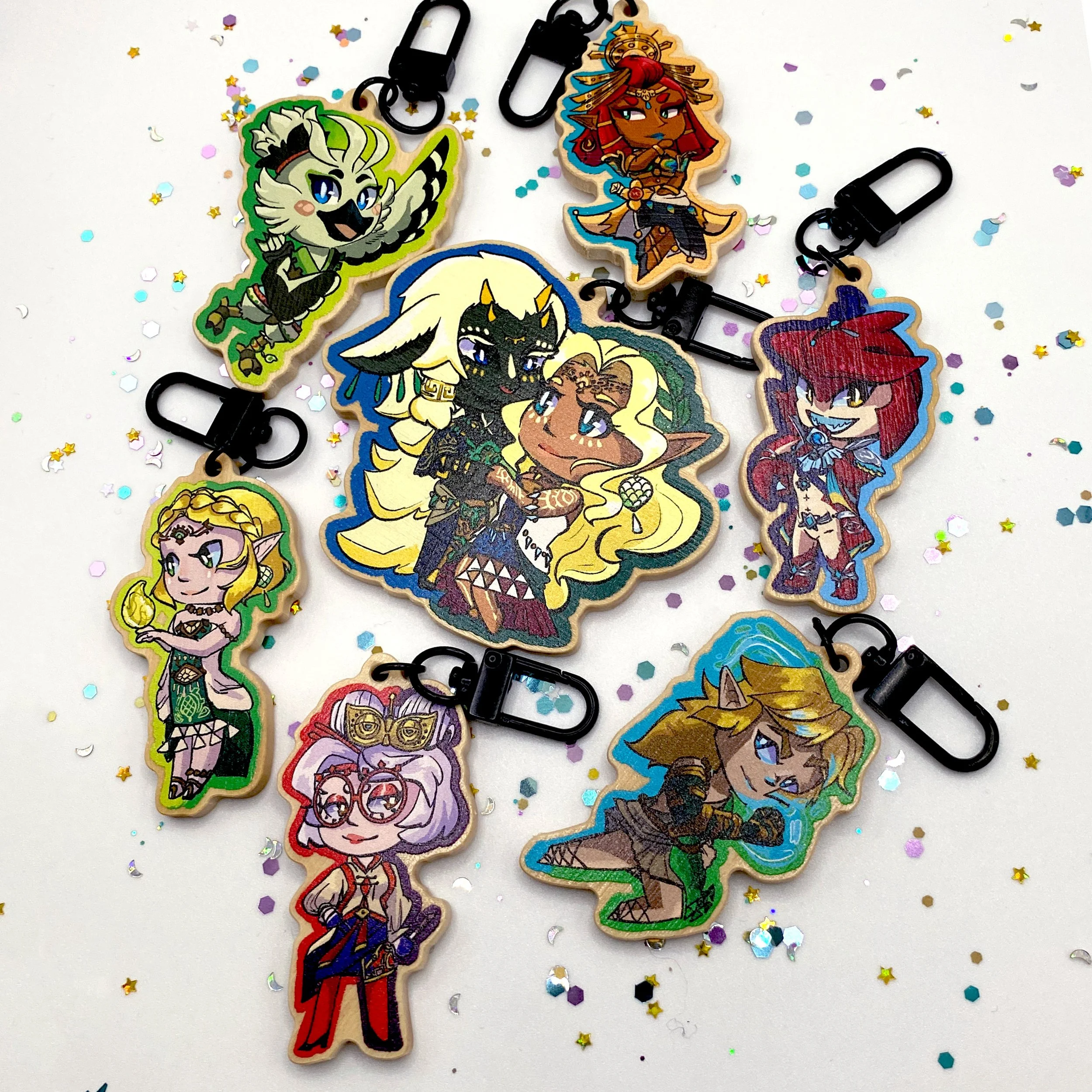 Legend of Zelda: Tears of the Kingdom Keychains