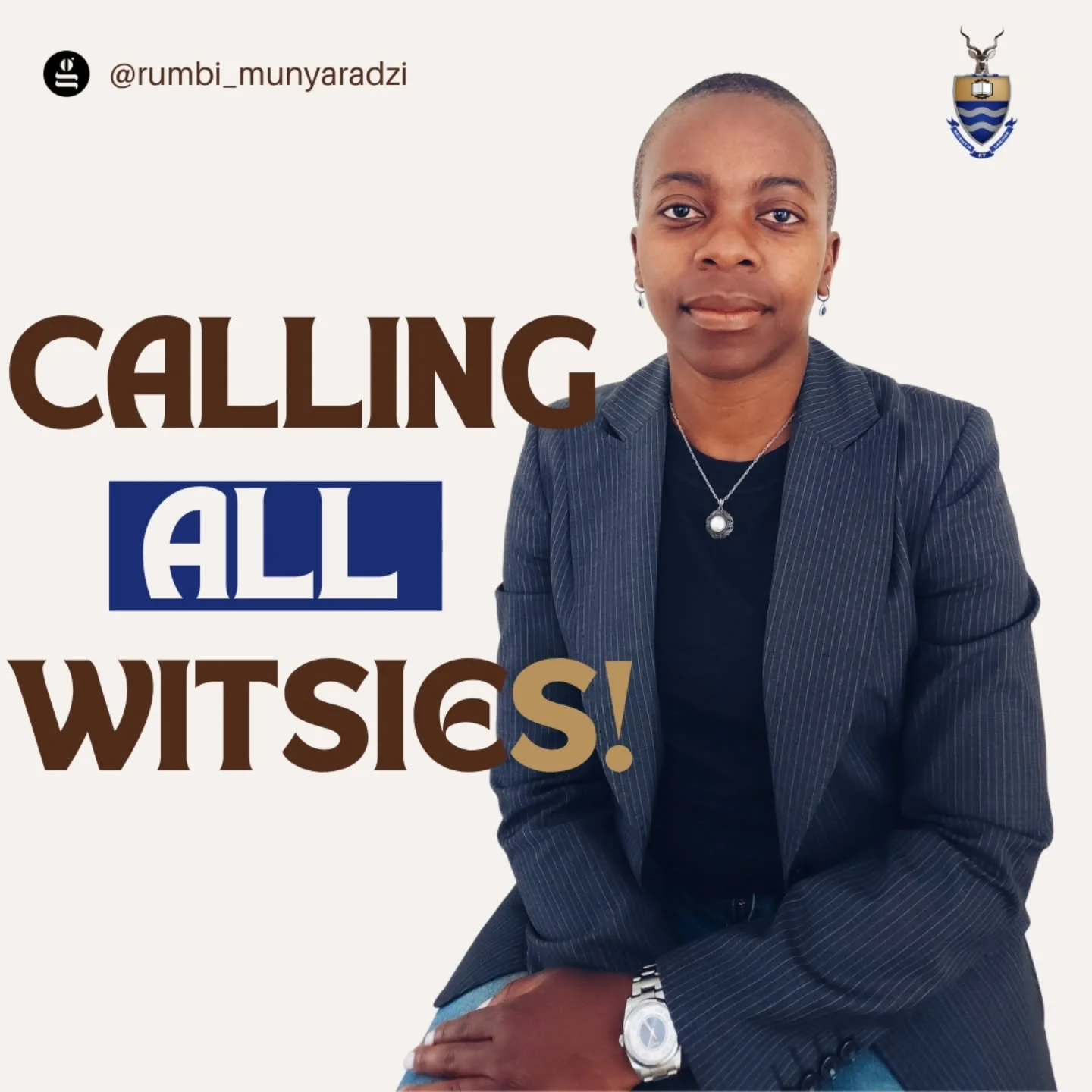 Calling all Witsies! 🎓💙 It&rsquo;s time to elect your Convocation ExCo!
I&rsquo;m standing for election because mentorship, career agility, and alumni pride matter more than ever.

Here&rsquo;s why I need your vote 👉 (swipe through for details)

?