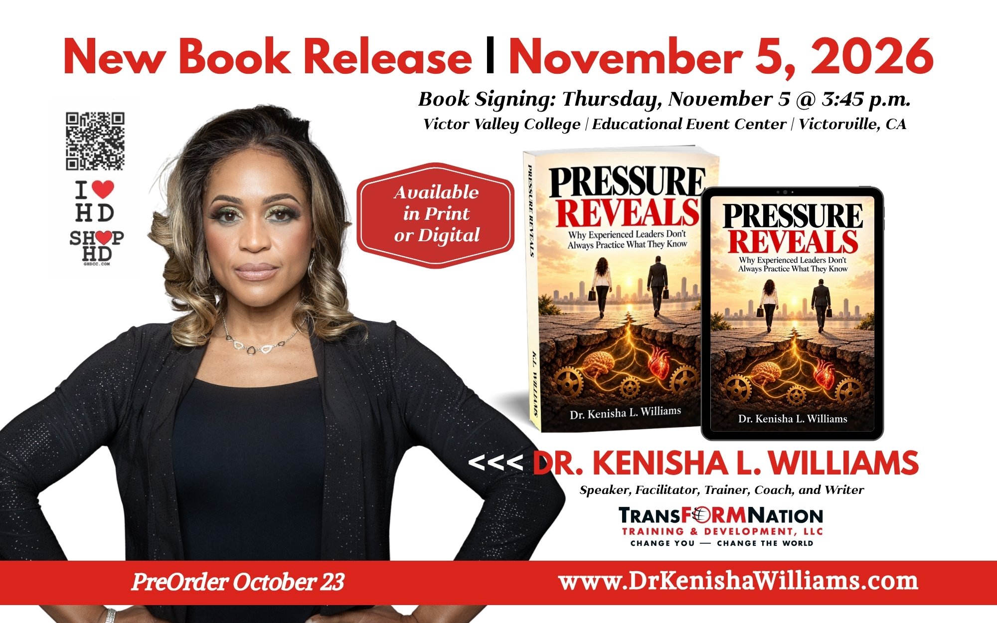 PRESSURE REVEALS: Why Experienced Leaders Don’t Always Practice What They Know (Hardback)