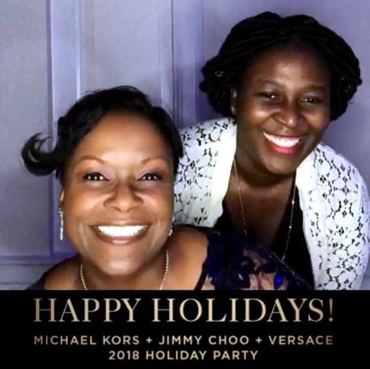 Guests Enjoying the Giphy Booth