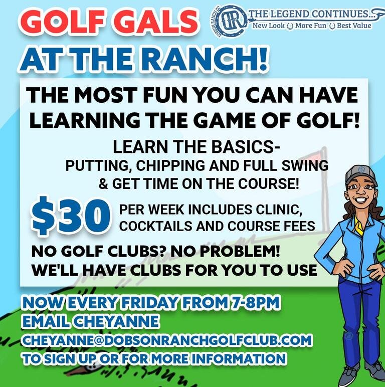 Golf Gals Fridays at The Ranch!