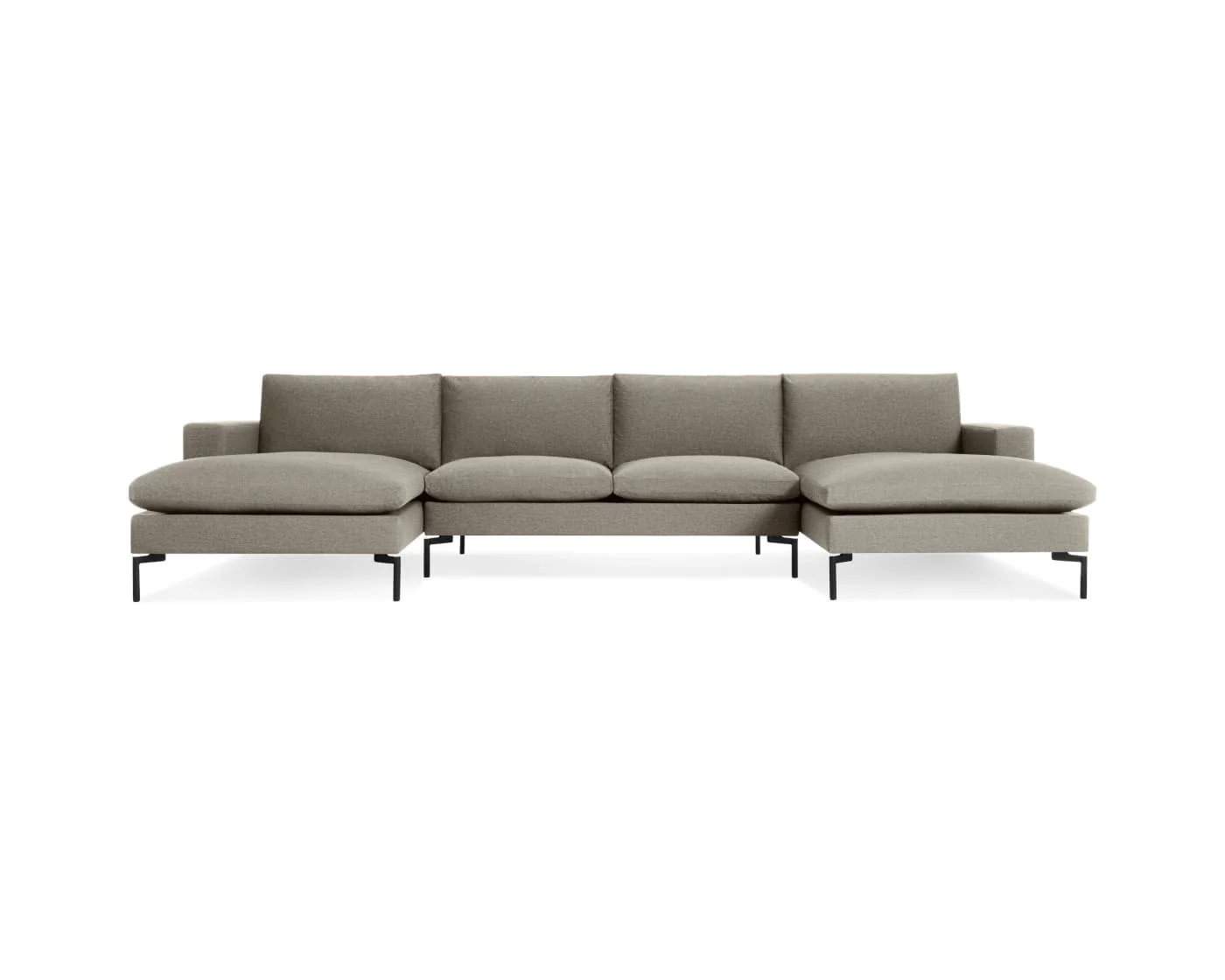 Blu Dot New Standard UShaped Sectional Sofa — Chester Fields