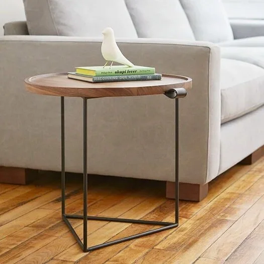 Gus* Modern Porter Walnut End Table