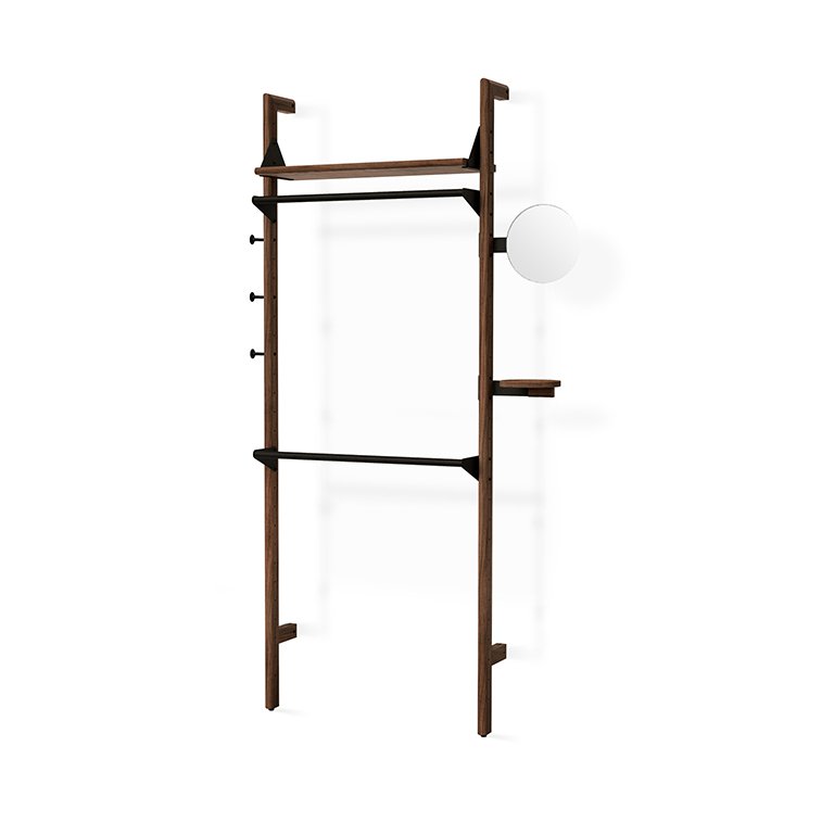 Branch-1 Wardrobe Unit - Walnut Black Walnut - P01.jpg
