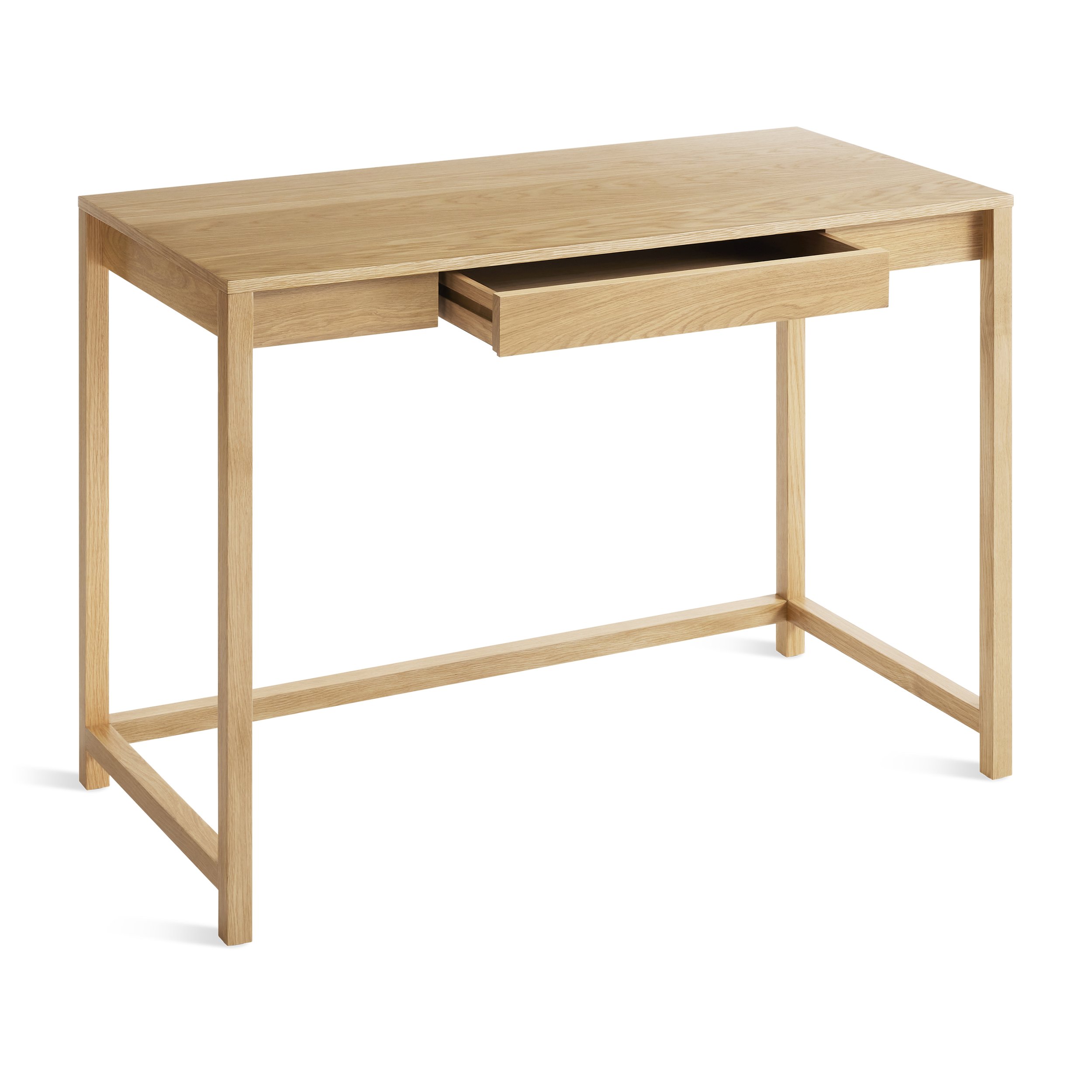 Blu Dot Open Plan Small Desk Oak