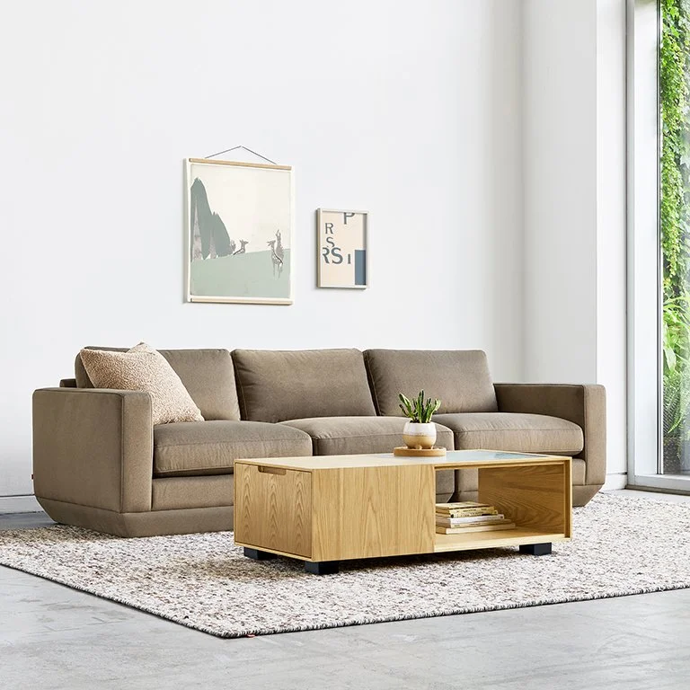 Gus* Modern Podium 3PC Sofa