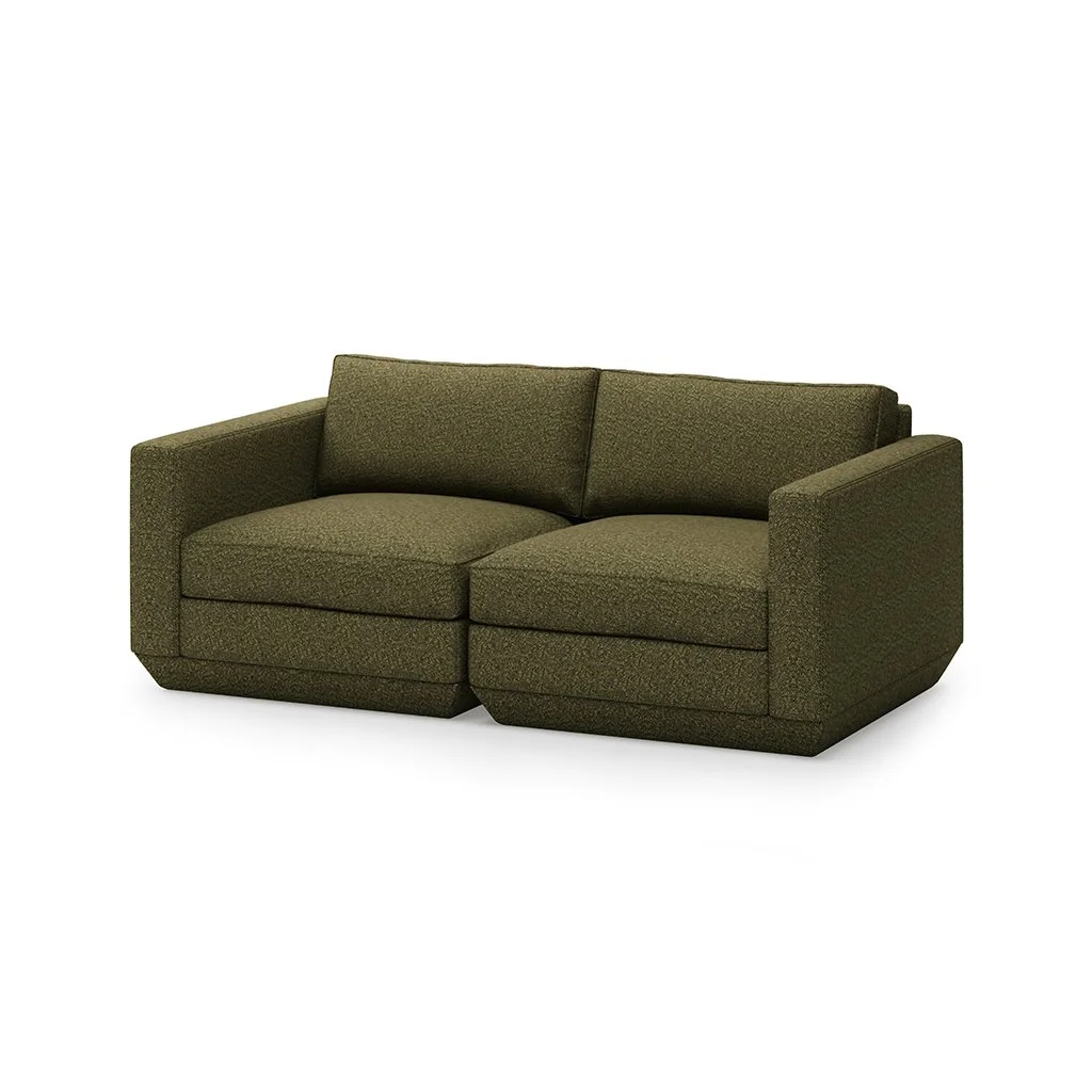 Gus* Modern Podium 2PC Sofa
