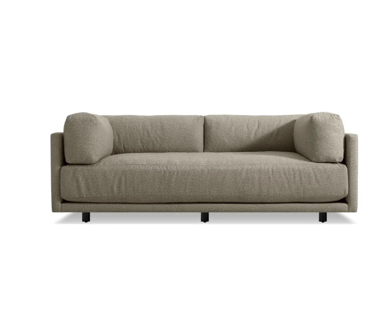 Floor Model Blu Dot Sunday 82" Sofa Sanford Black - 25% off