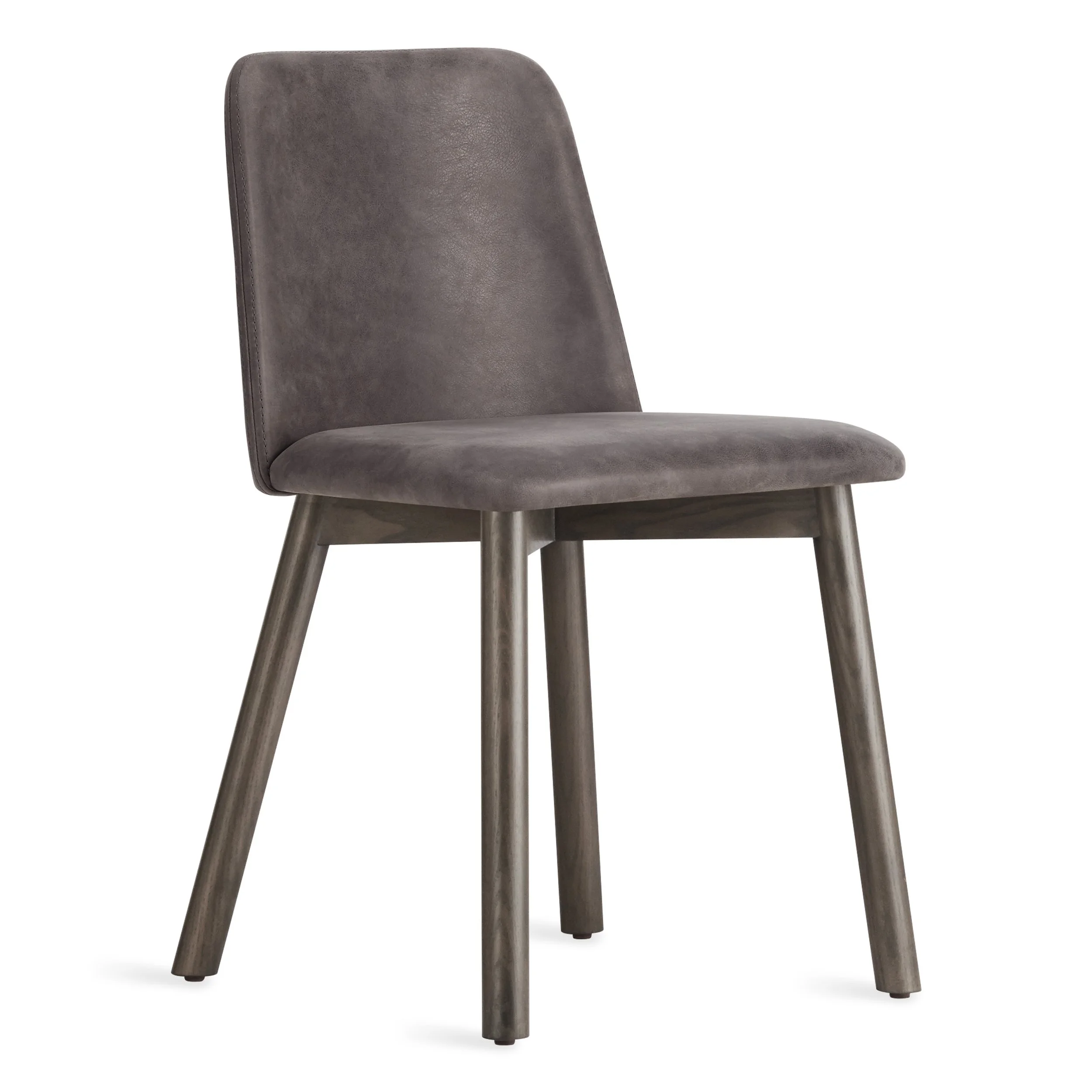 Blu Dot Chip Dining Chairs (set of 2) Smoke/Slate Leather - 30% off