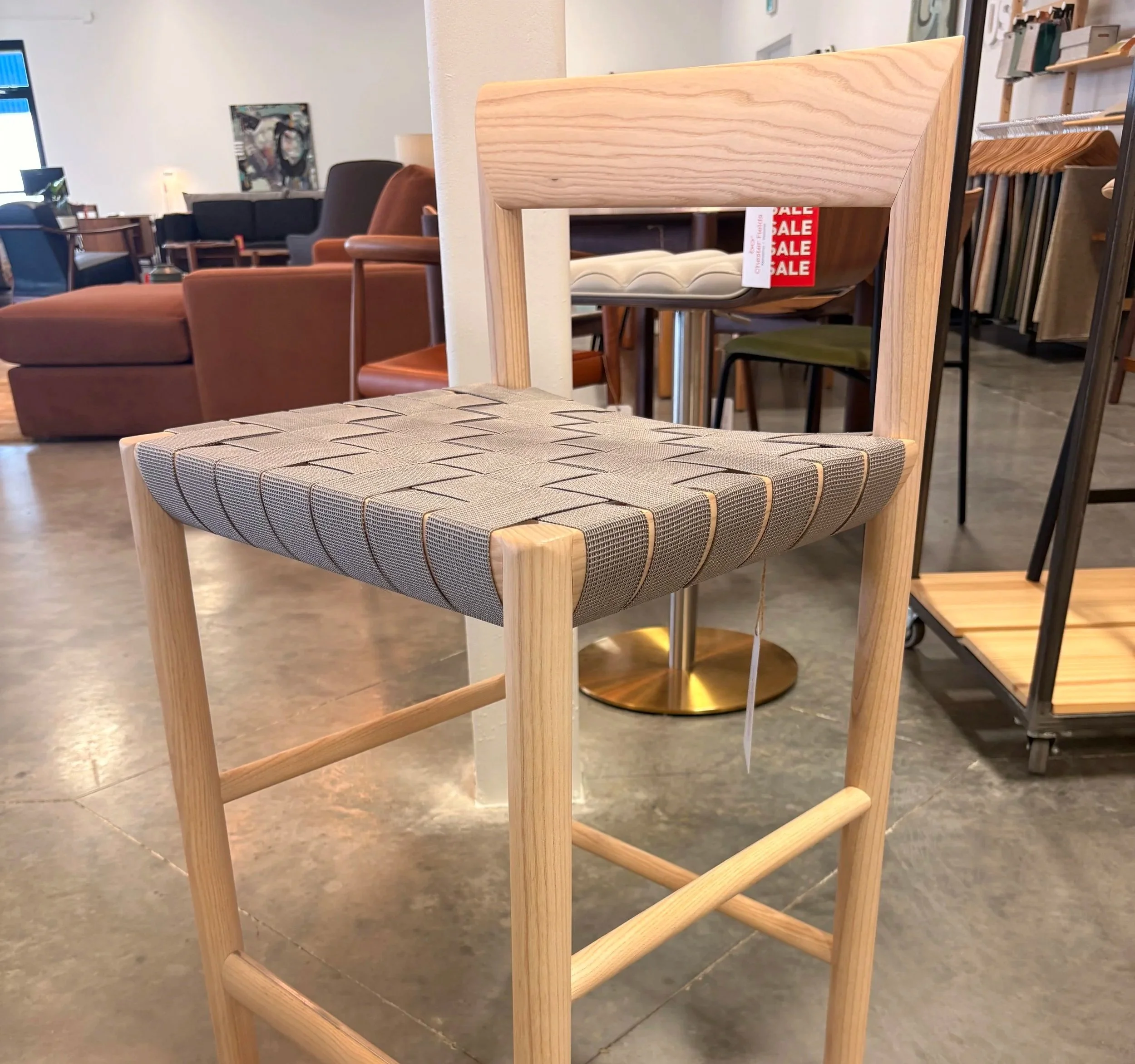 Floor Model - Bensen Stax Ash Counter Stool - 40% off