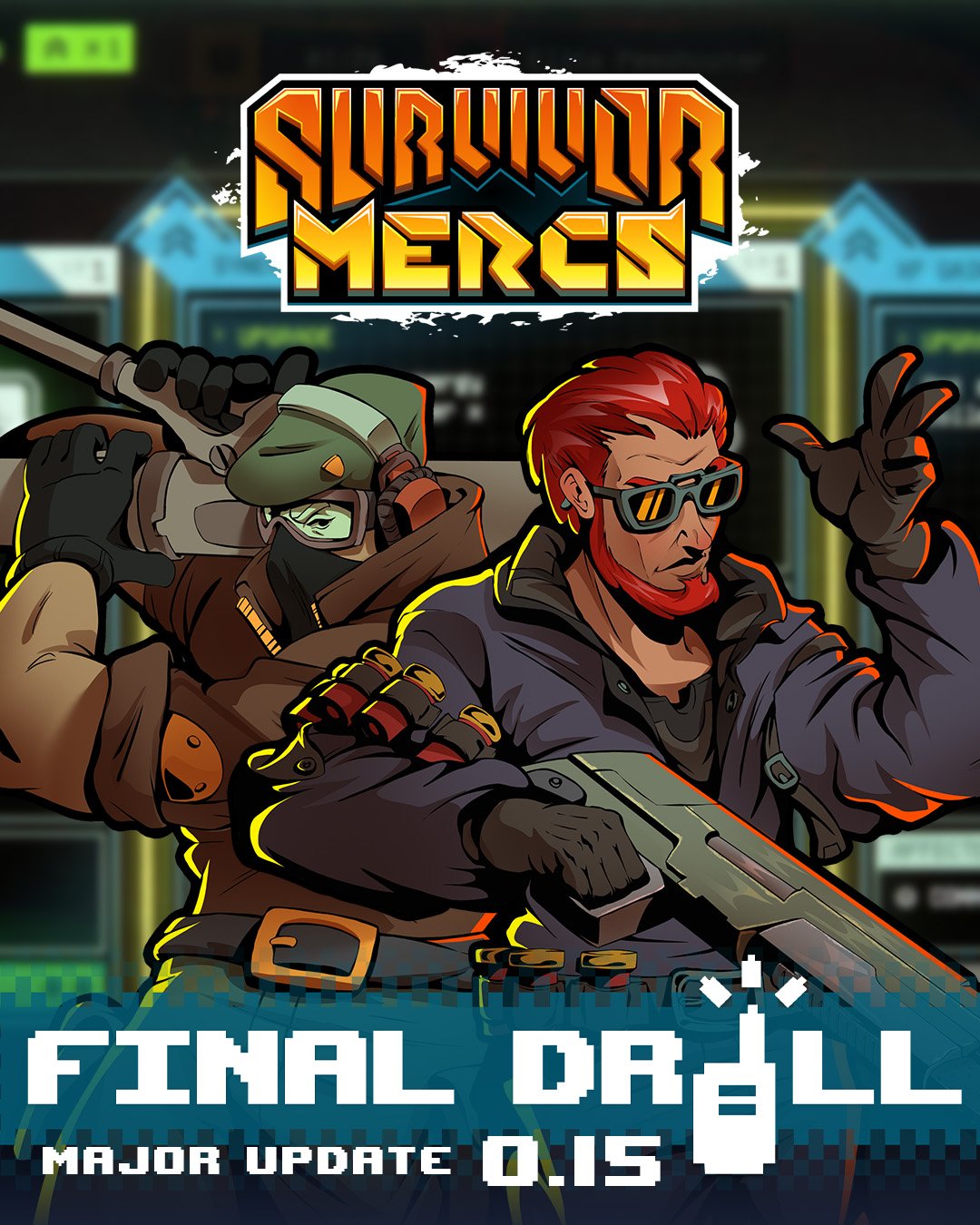 Survivor Mercs Returns with Major “Final Drill” Update, Introducing New Weapons, Improved Upgrades, and Extensive Balancing