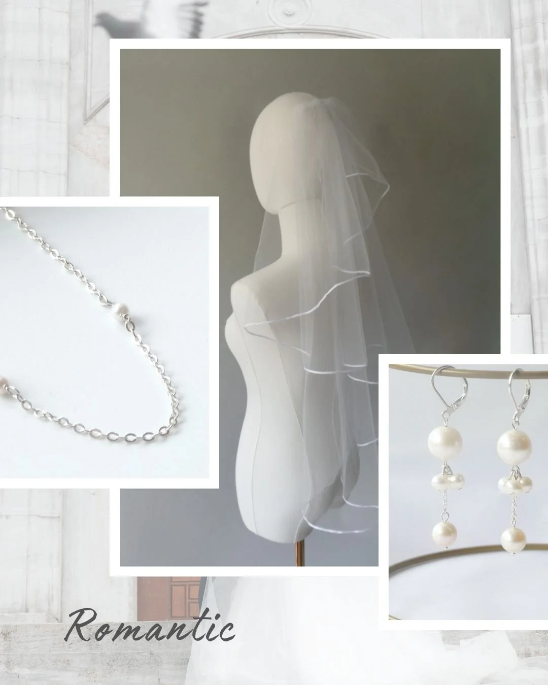 Complete your bridal vision with those finishing touches! From soft veils to delicate jewelry, every detail counts.  Finding the perfect pieces for your wedding look in the link in bio.

#pearlearrings #weddingpearls #handmadejewlry #weddingjewelry #